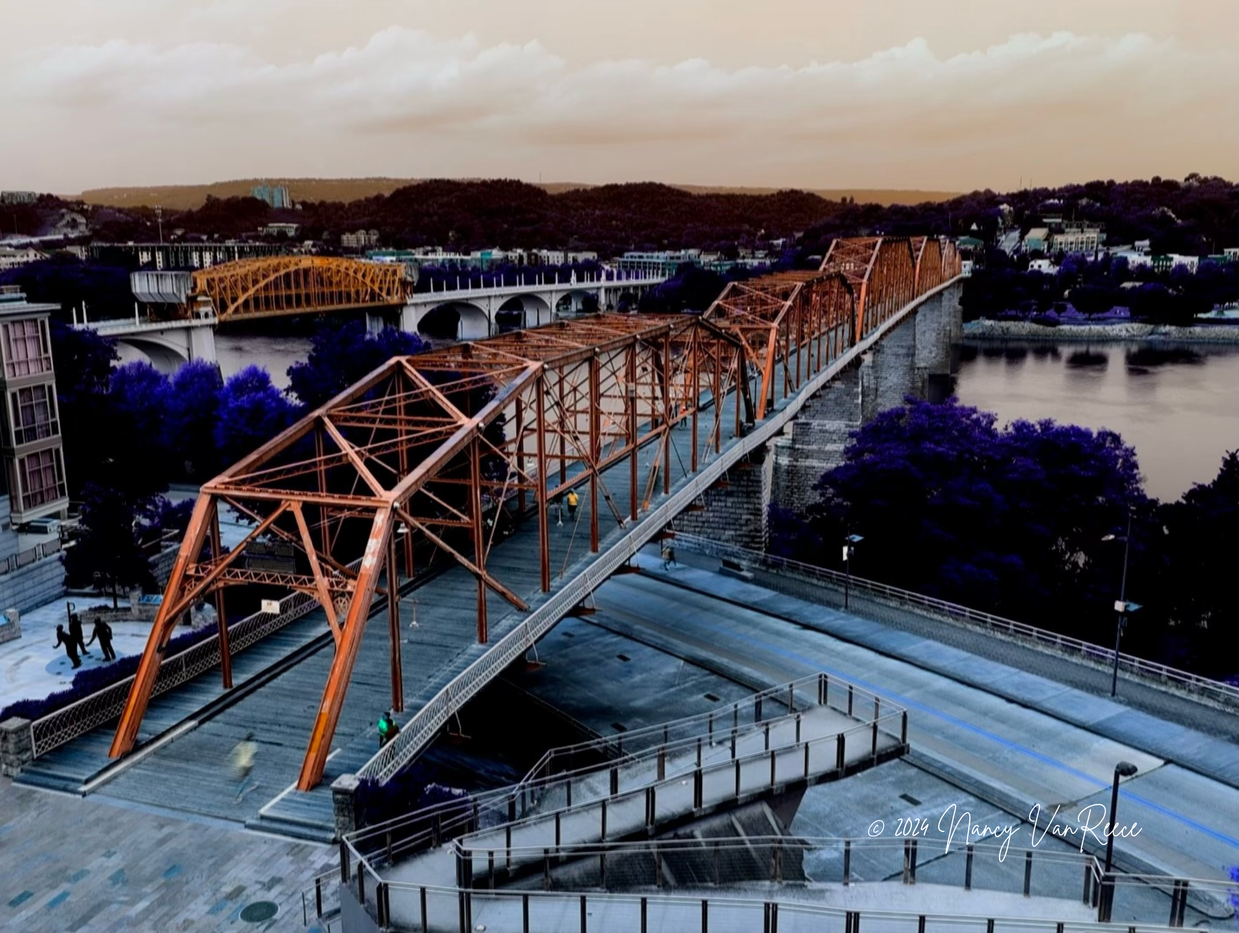 Walnut Street Bridge 2024, Chattanooga, TN