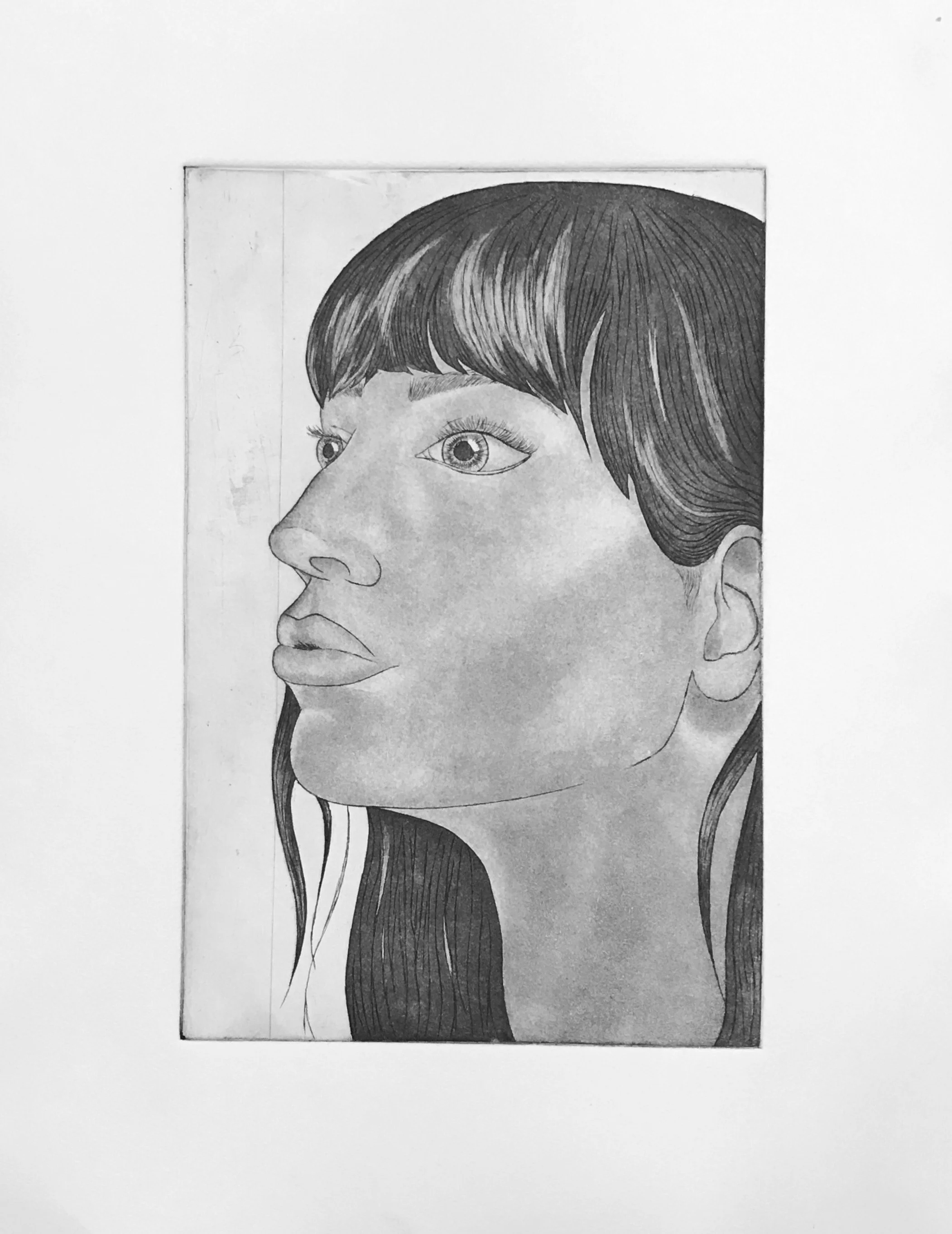 Untitled - Copper Plate Etching - 5 x 7