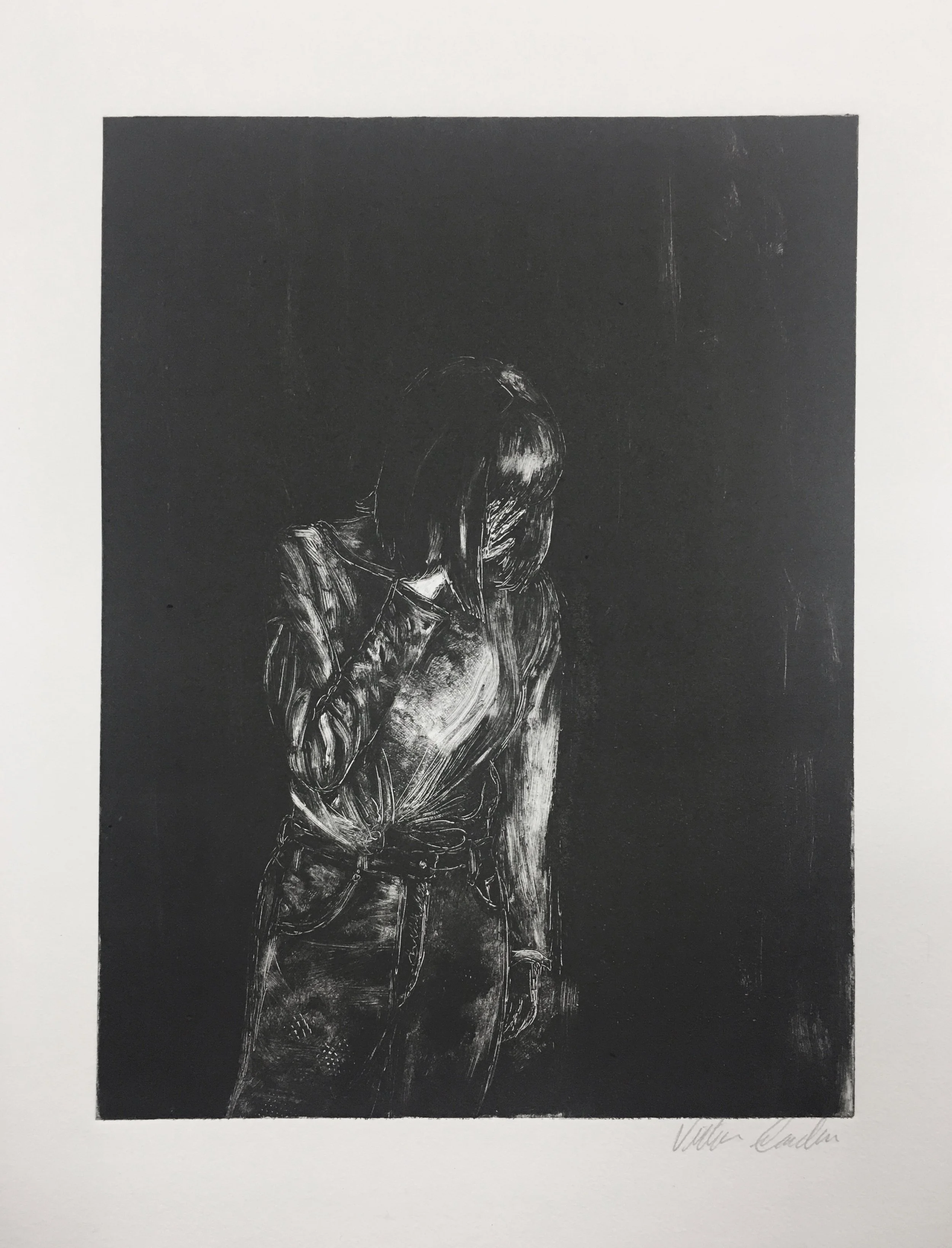 Untitled - Monotype - 12 x 16