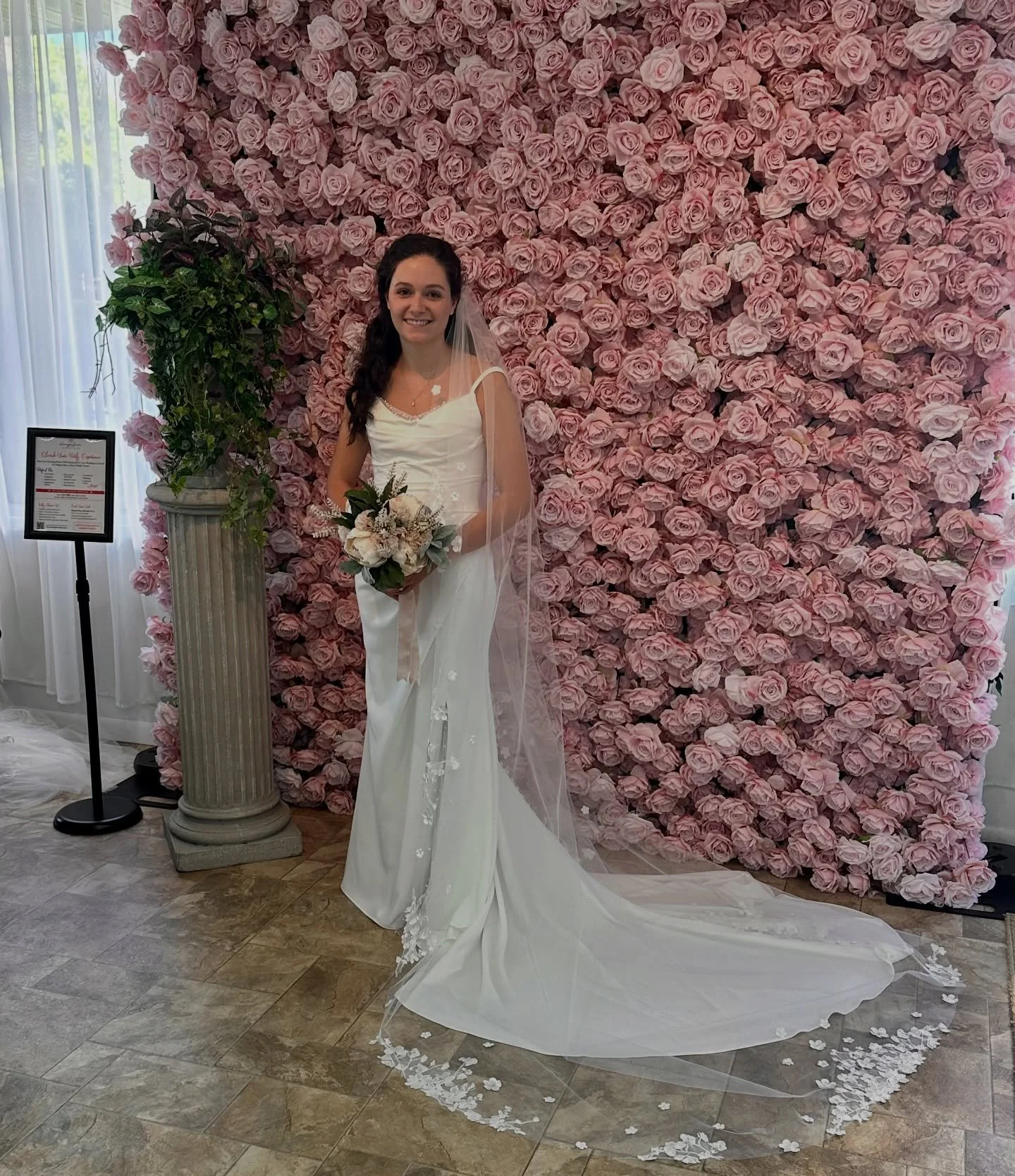 There&rsquo;s something timeless about a beautiful bride surrounded by elegant blooms. Our luxury flower wall creates a breathtaking backdrop that transforms every moment into a masterpiece&mdash;just like this stunning bride. 👰🏻&zwj;♀️

To all soo