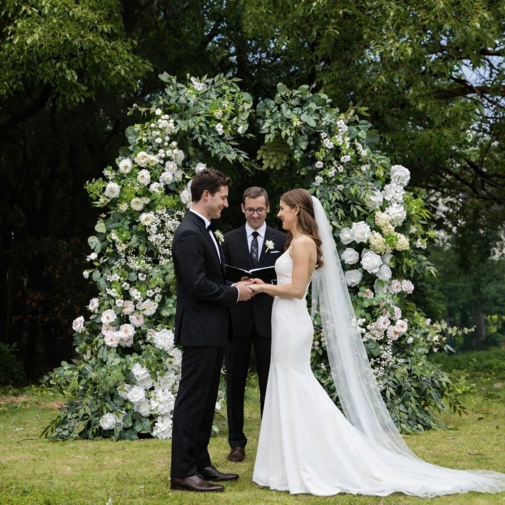 Our first wedding of the year ✨
We were so honored to be part of such a beautiful day and to debut our newest flower arch&mdash;GRATITUDE. Everything turned out absolutely lovely! We&rsquo;re beyond grateful to have been trusted with a piece of their