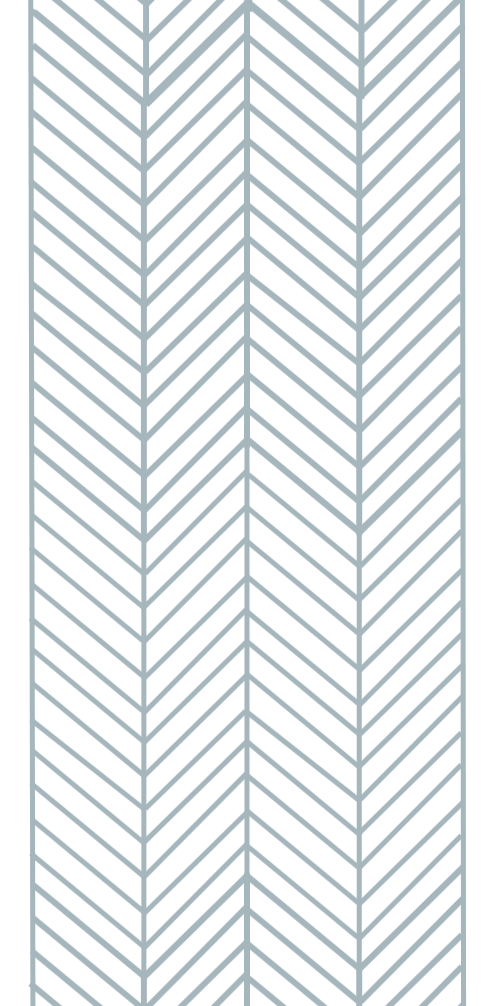 A geometric pattern of vertical lines and chevrons in gray and black.