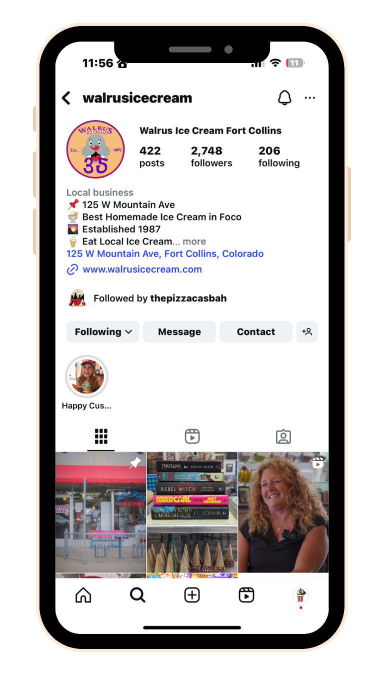 Walrus Ice Cream Instagram