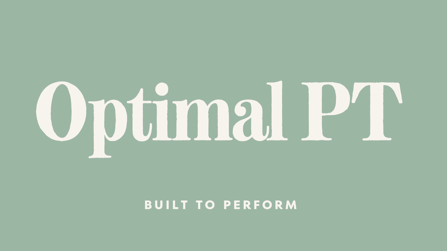 Optimal PT