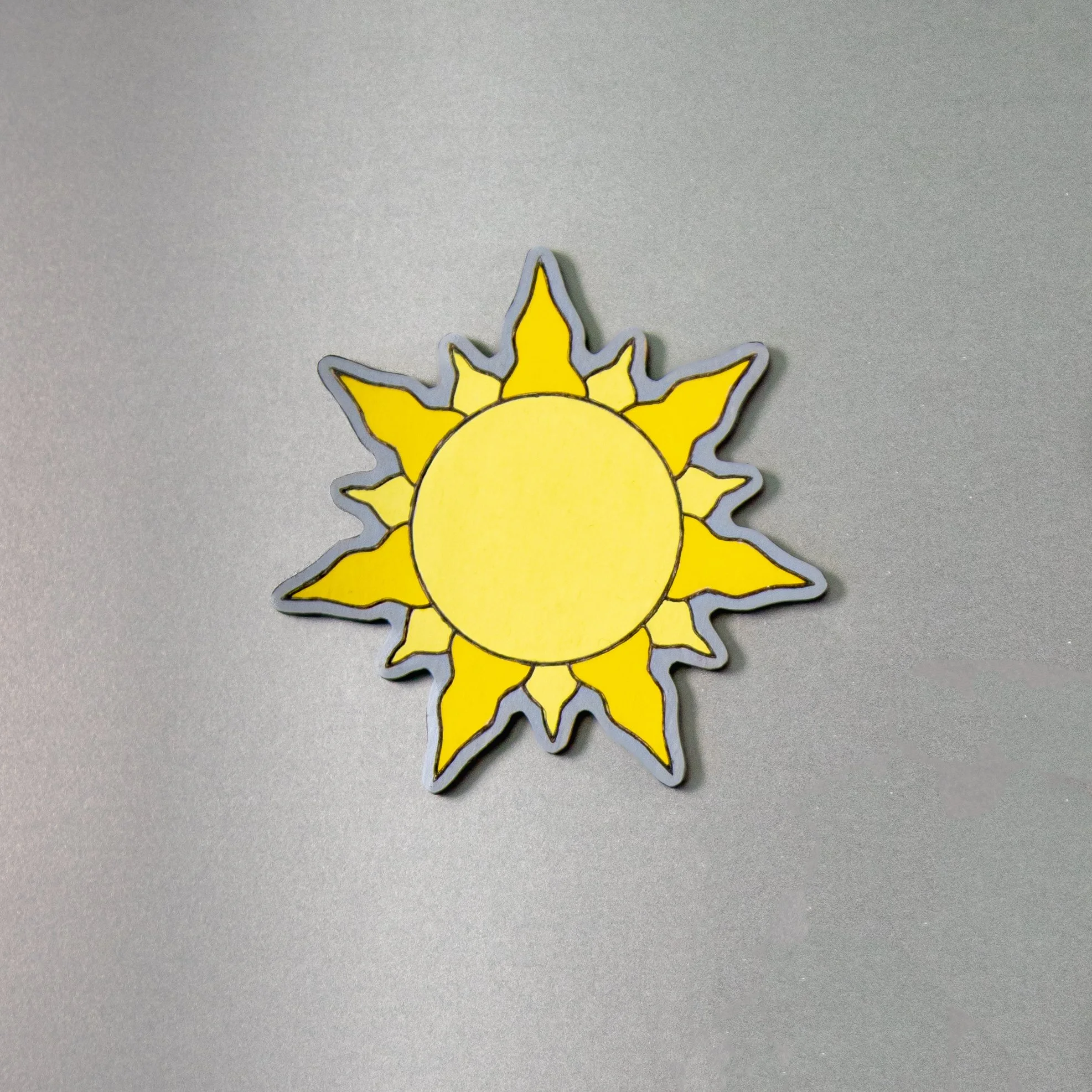 Sun Fridge Magnet