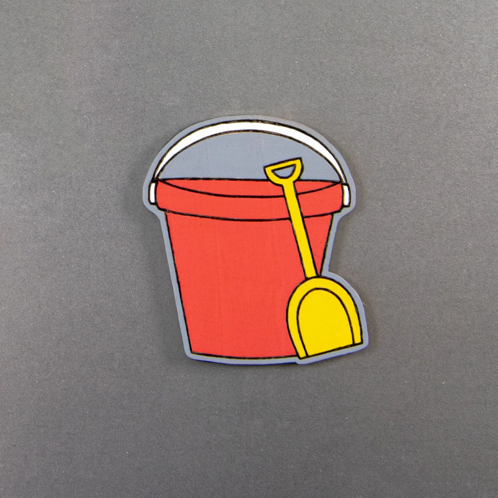 Pail and Shovel Fridge Magnet