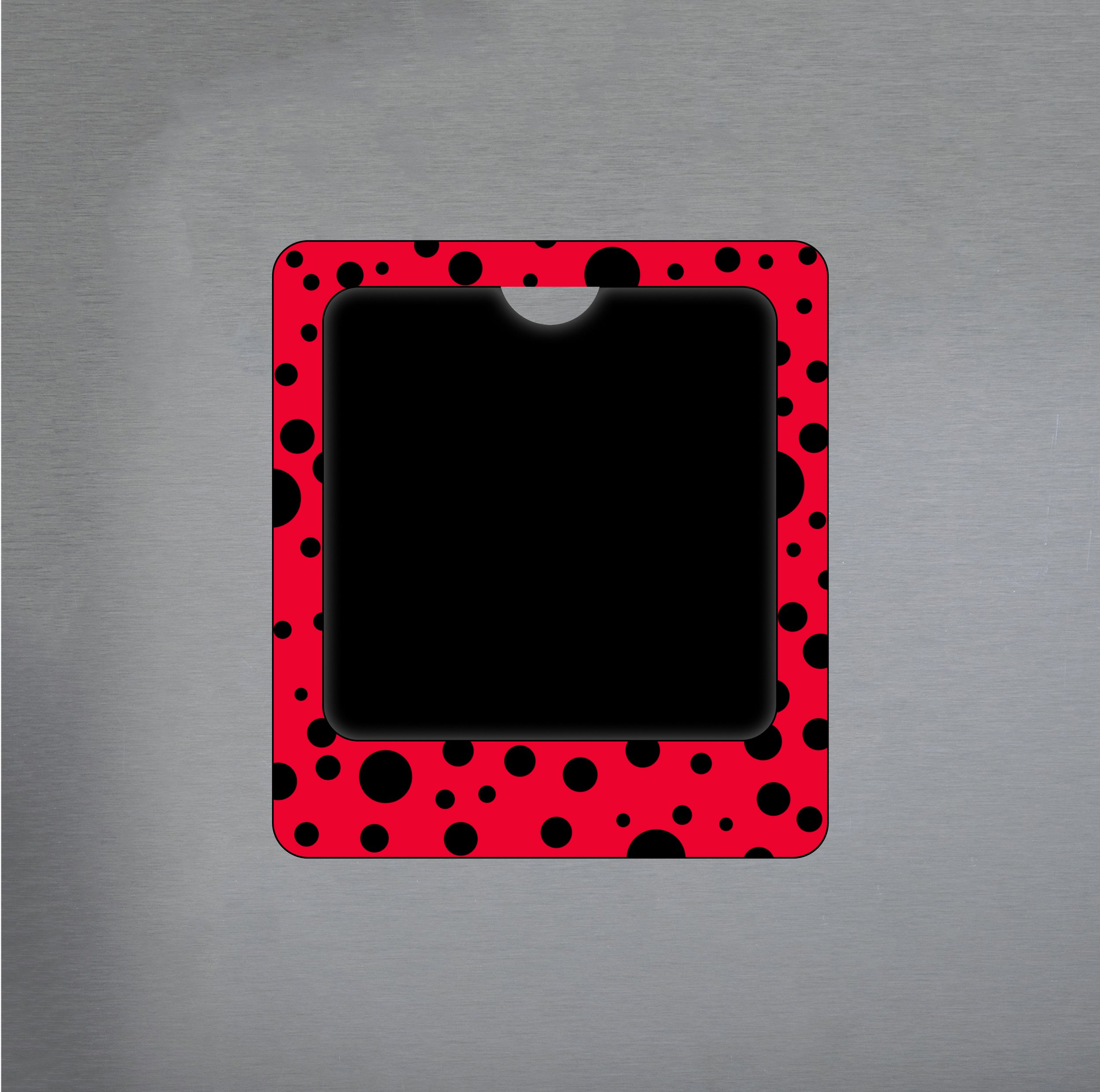 4x4 Frame-Polka Dots-Red.jpg
