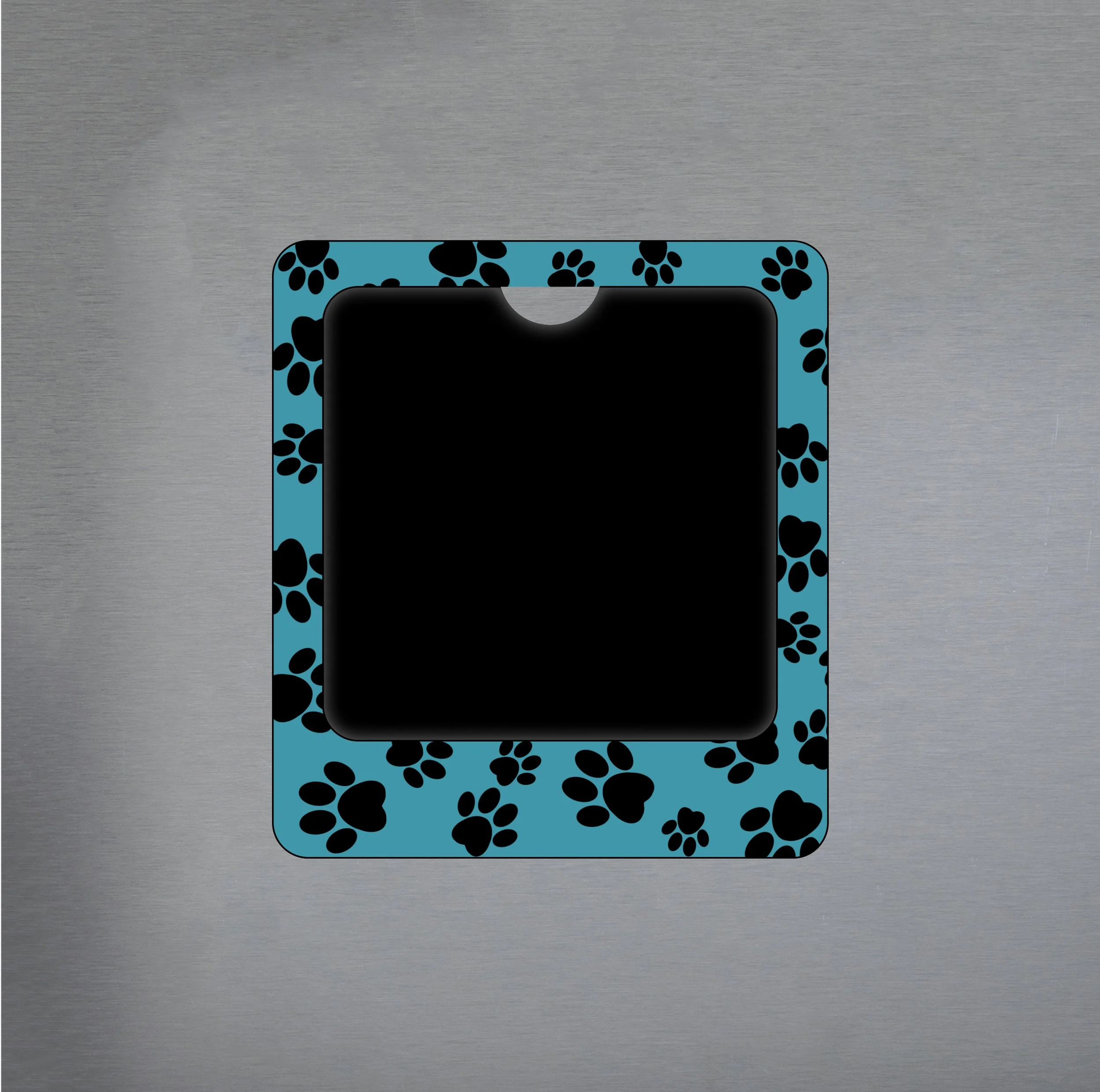 4x4 Frame-Paw Prints-Teal.jpg