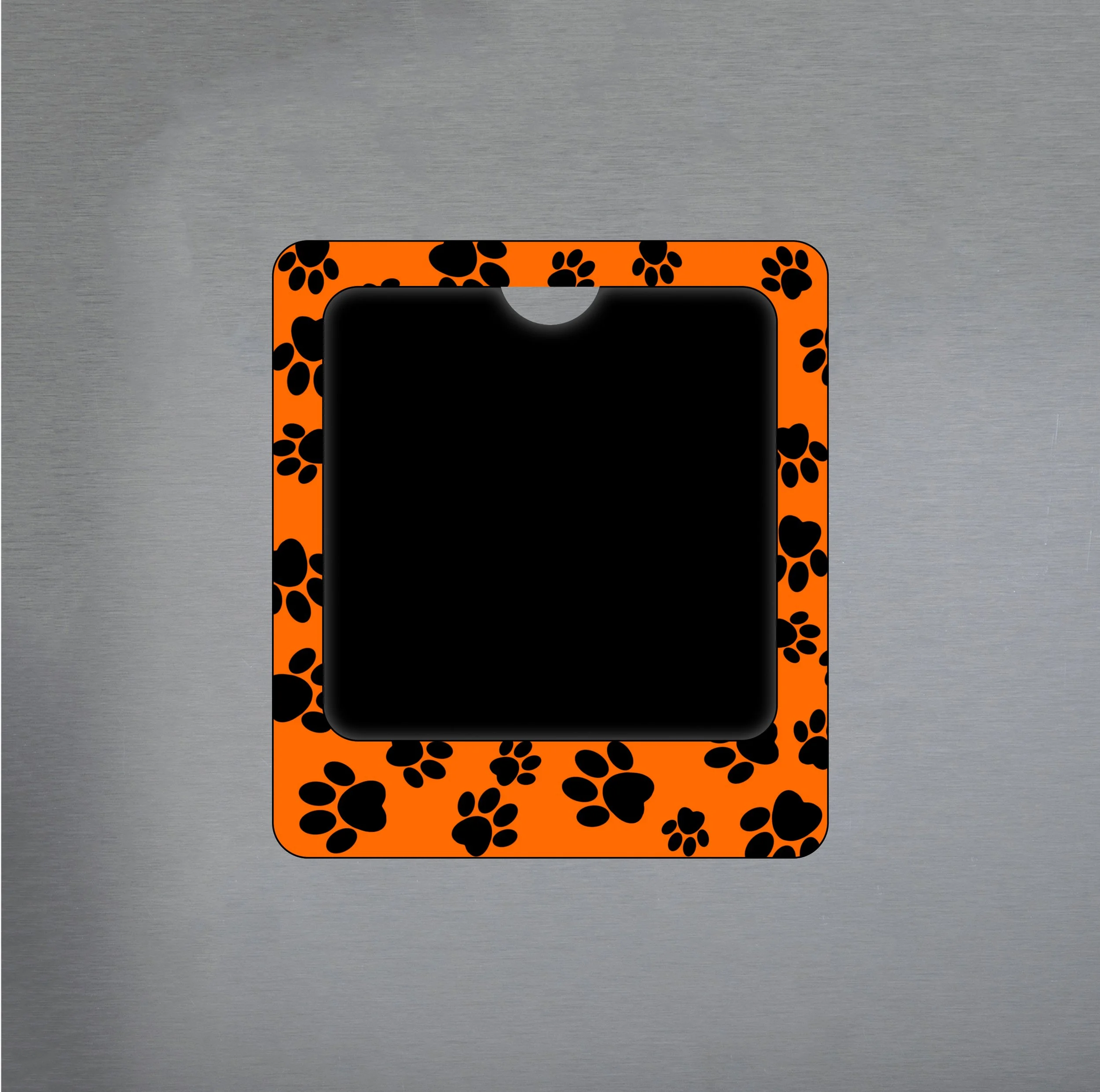4x4 Frame-Paw Prints-Orange.jpg