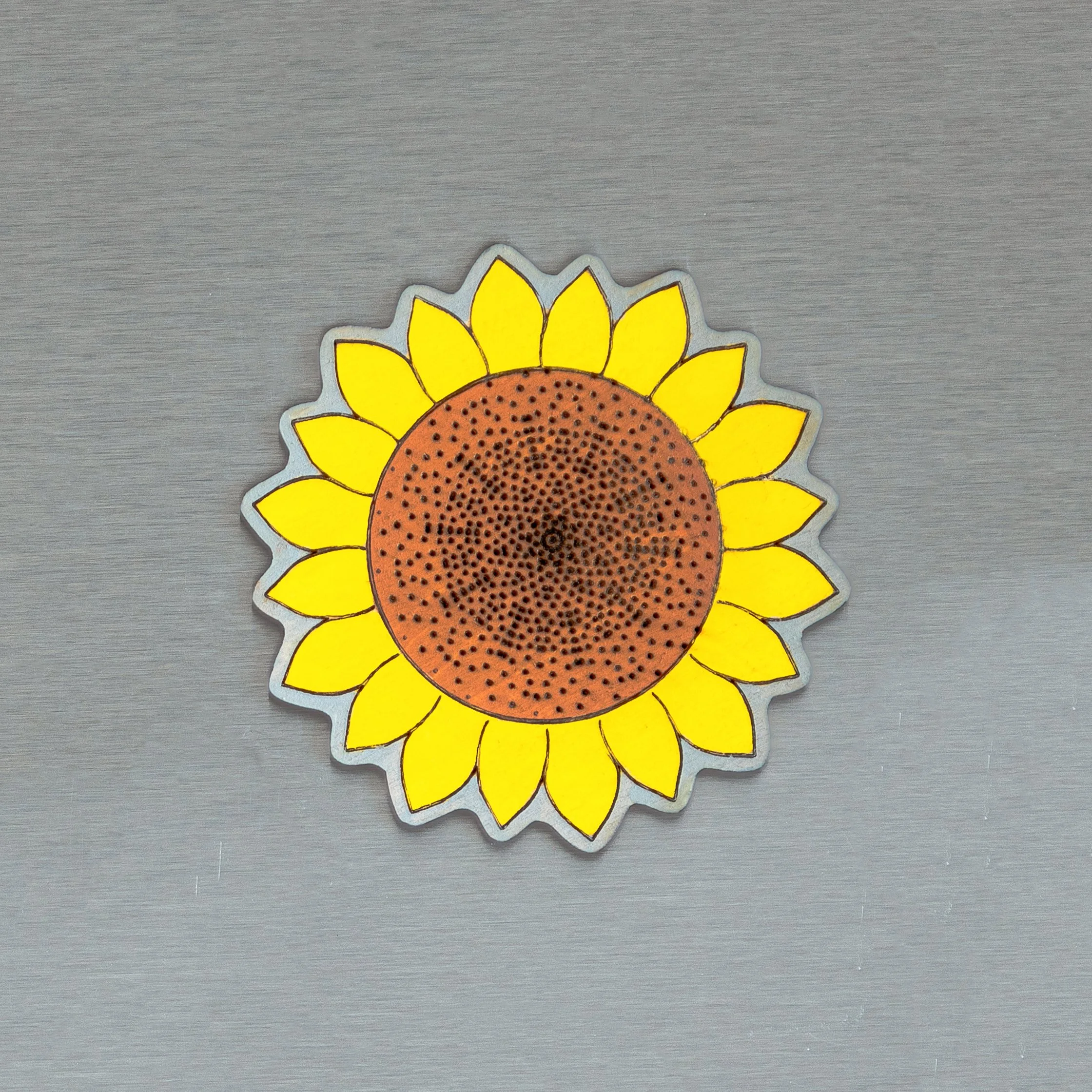 Sunflower Fridge Magnet