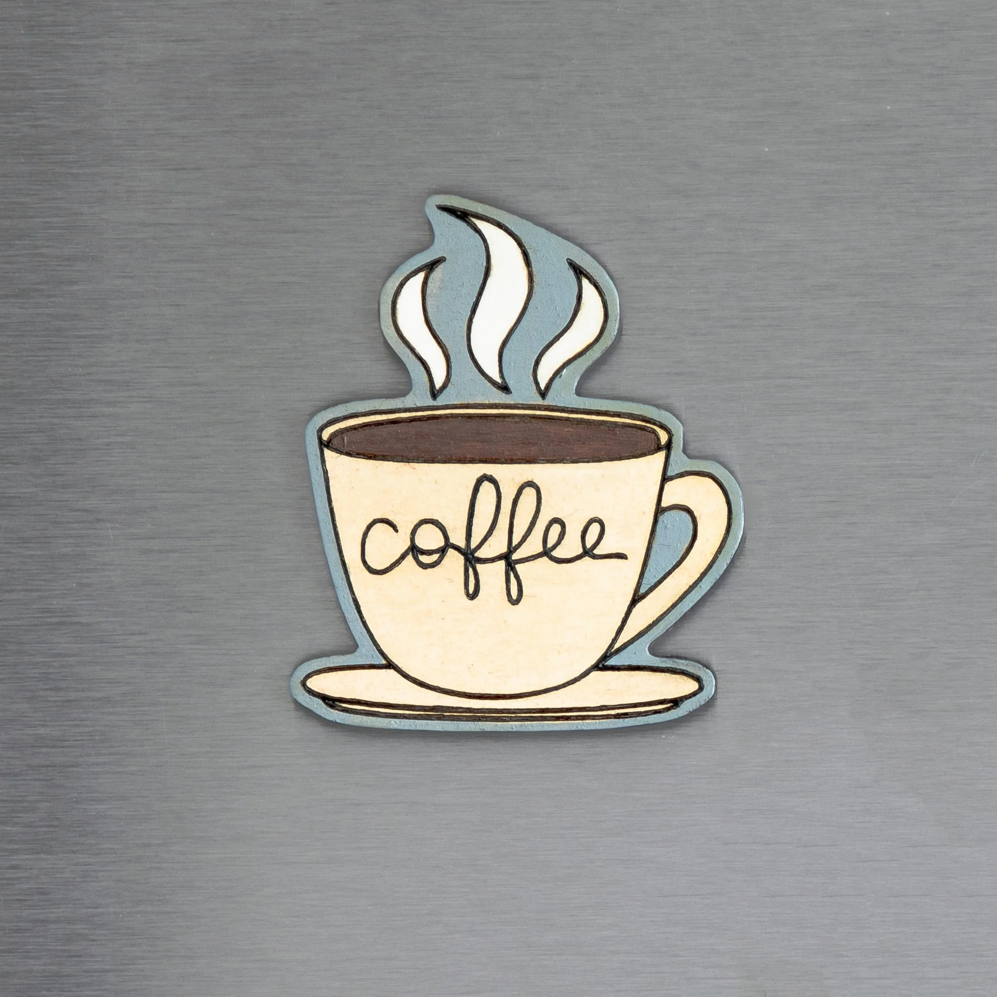 Coffee Cup Fridge Magnet