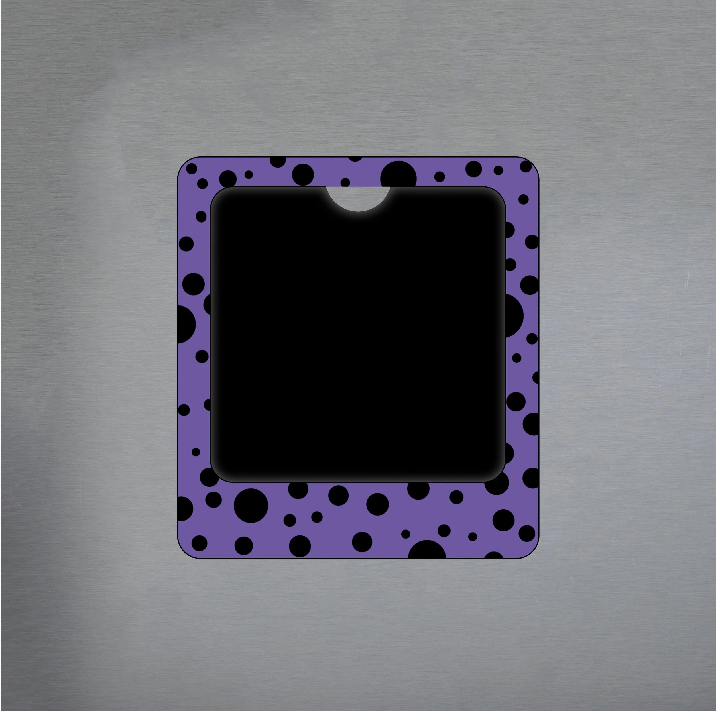 4x4 Frame-Polka Dots-Purple.jpg