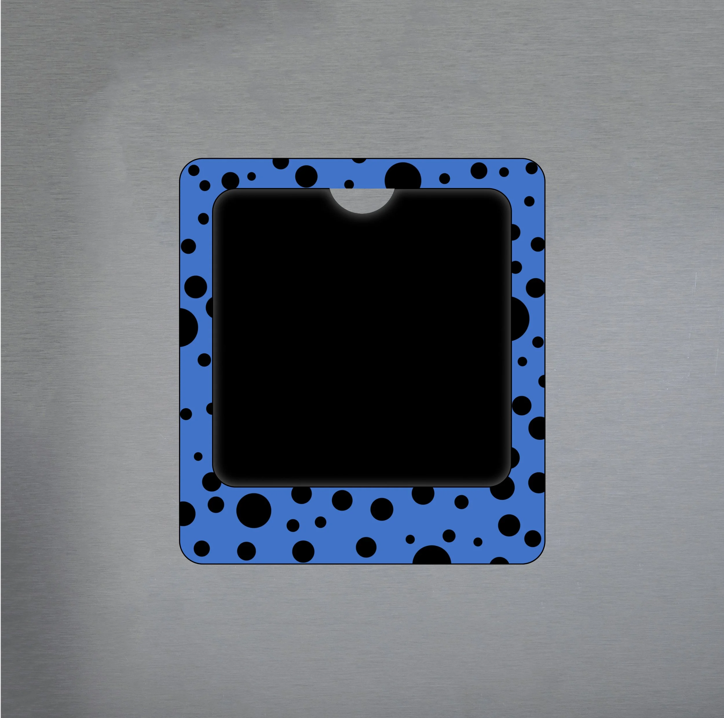4x4 Frame-Polka Dots-Blue.jpg