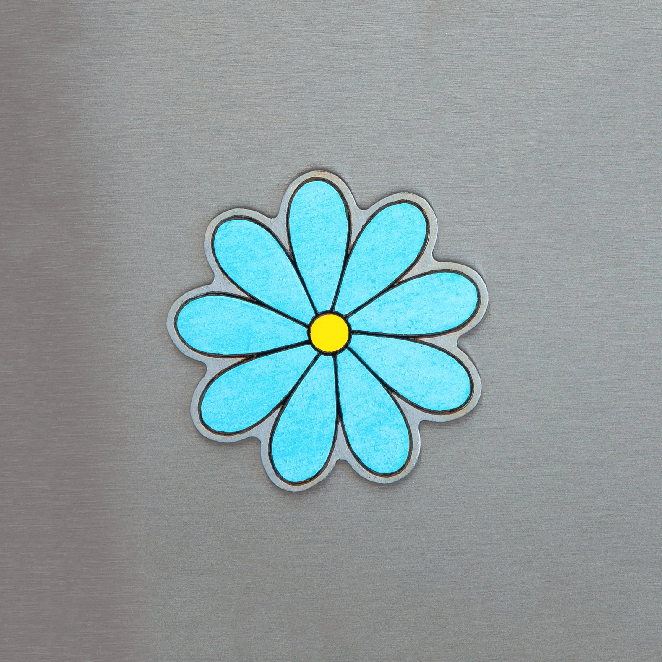 Flower Fridge Magnet