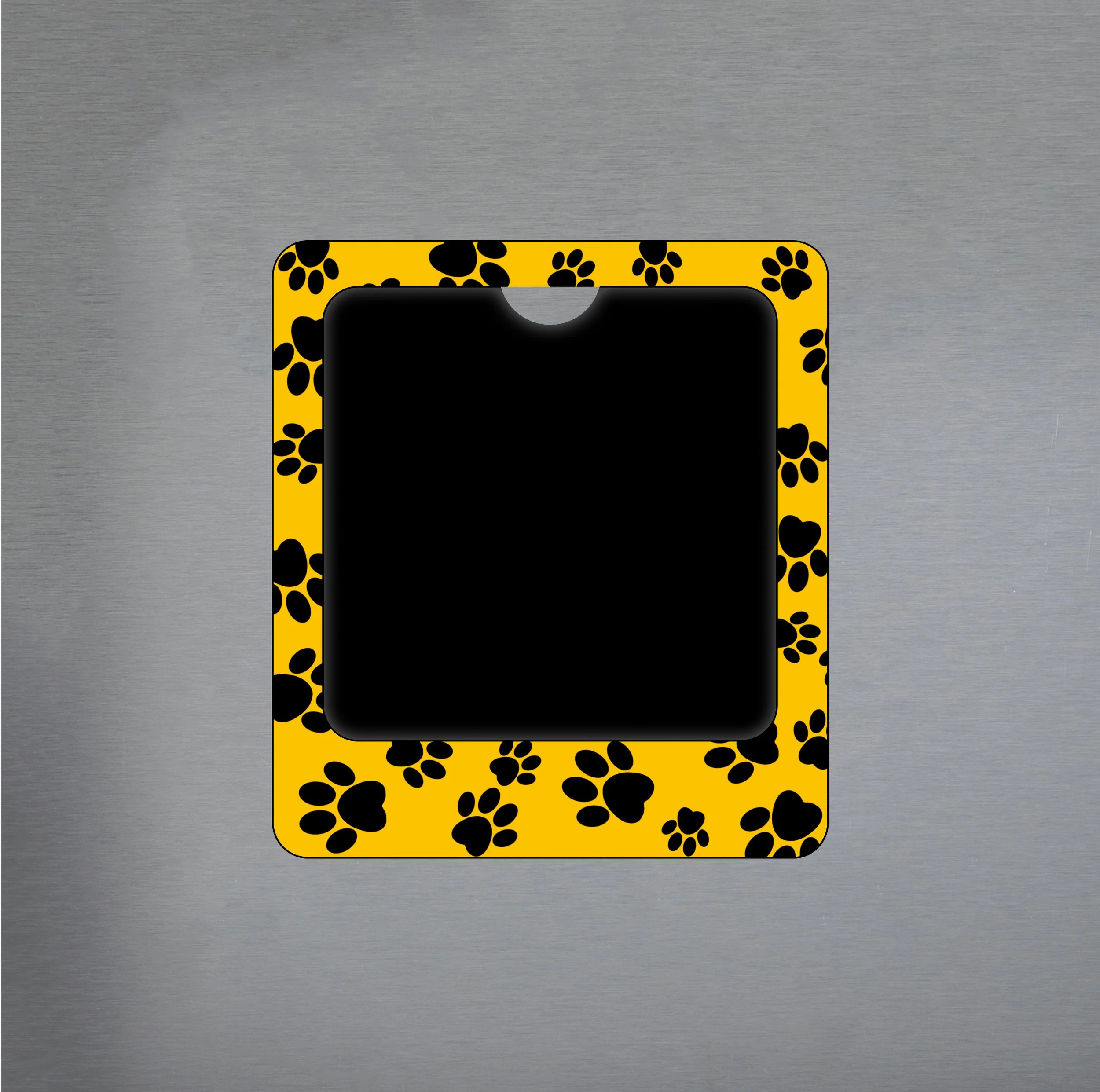 4x4 Frame-Paw Prints-Yellow.jpg