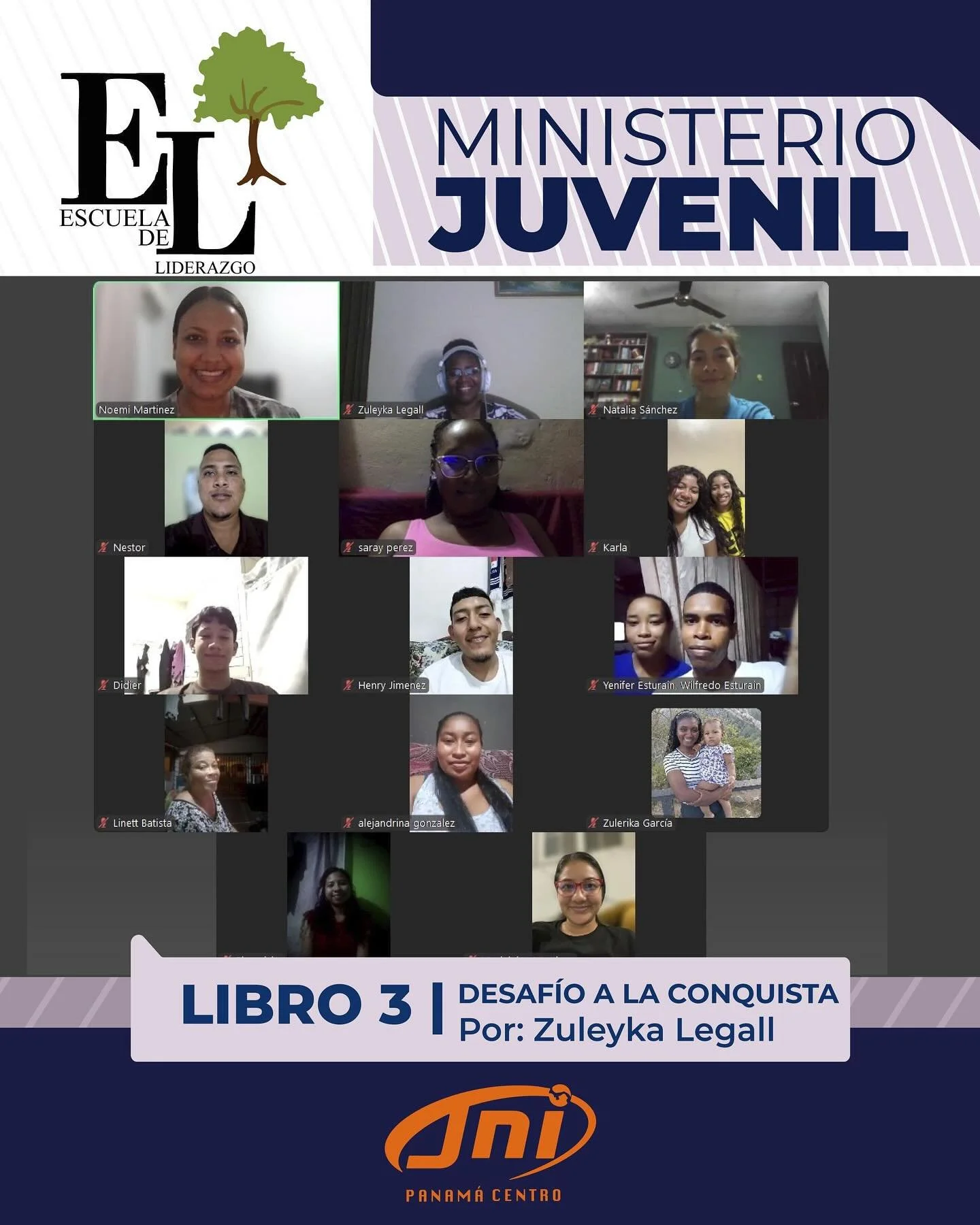 El lunes 23 de junio finalizamos nuestro libro #3, &ldquo;Desaf&iacute;o a la conquista&rdquo;, como parte de la Escuela de Liderazgo impartido por la profesora: Pastora Zuleyka Legall.
Ha sido un tiempo de crecimiento en el que seguimos aprendiendo 