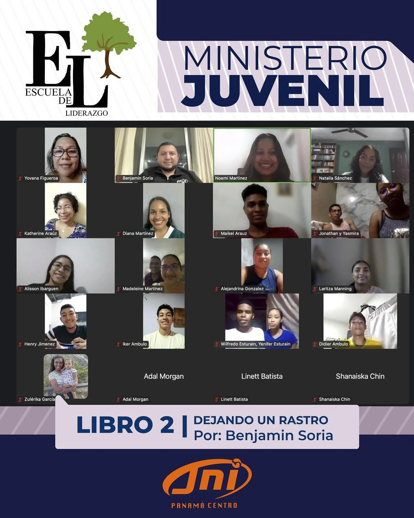 El lunes 26 de mayo finalizamos el segundo libro de nuestra Escuela de Liderazgo del Ministerio Juvenil, titulado &ldquo;Dejando un Rastro&rdquo;. Estamos convencidos de que Dios contin&uacute;a obrando en la vida de estos estudiantes, quienes cada d