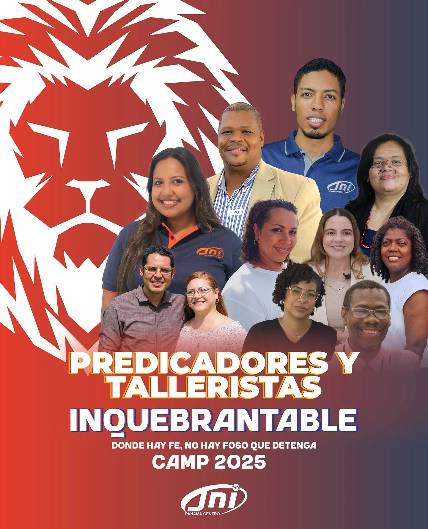 Estamos listos para nuestro campamento 2025
INQUEBRANTABLE 

Oremos todos juntos por este tiempo que ya inici&oacute;, que todos podamos escuchar la voz del se&ntilde;or y obedecerla.

#jnipanamacentro #camp25