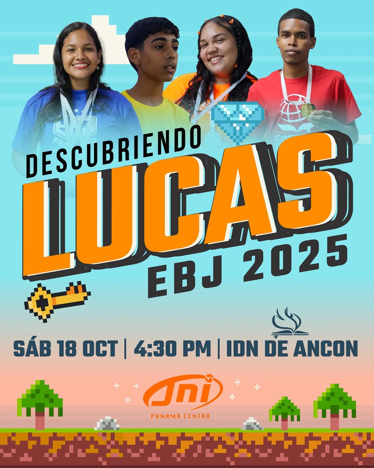 📣 &iexcl;Atenci&oacute;n, Nos volvemos a ver! 

Este s&aacute;bado no te puedes perder nuestra Competencia Distrital de Esgrima B&iacute;blico 🗡️📖

📍 Lugar: Iglesia del Nazareno de Anc&oacute;n
🕓 Hora: 4:30 p.m.

Ven y anima a los equipos partic