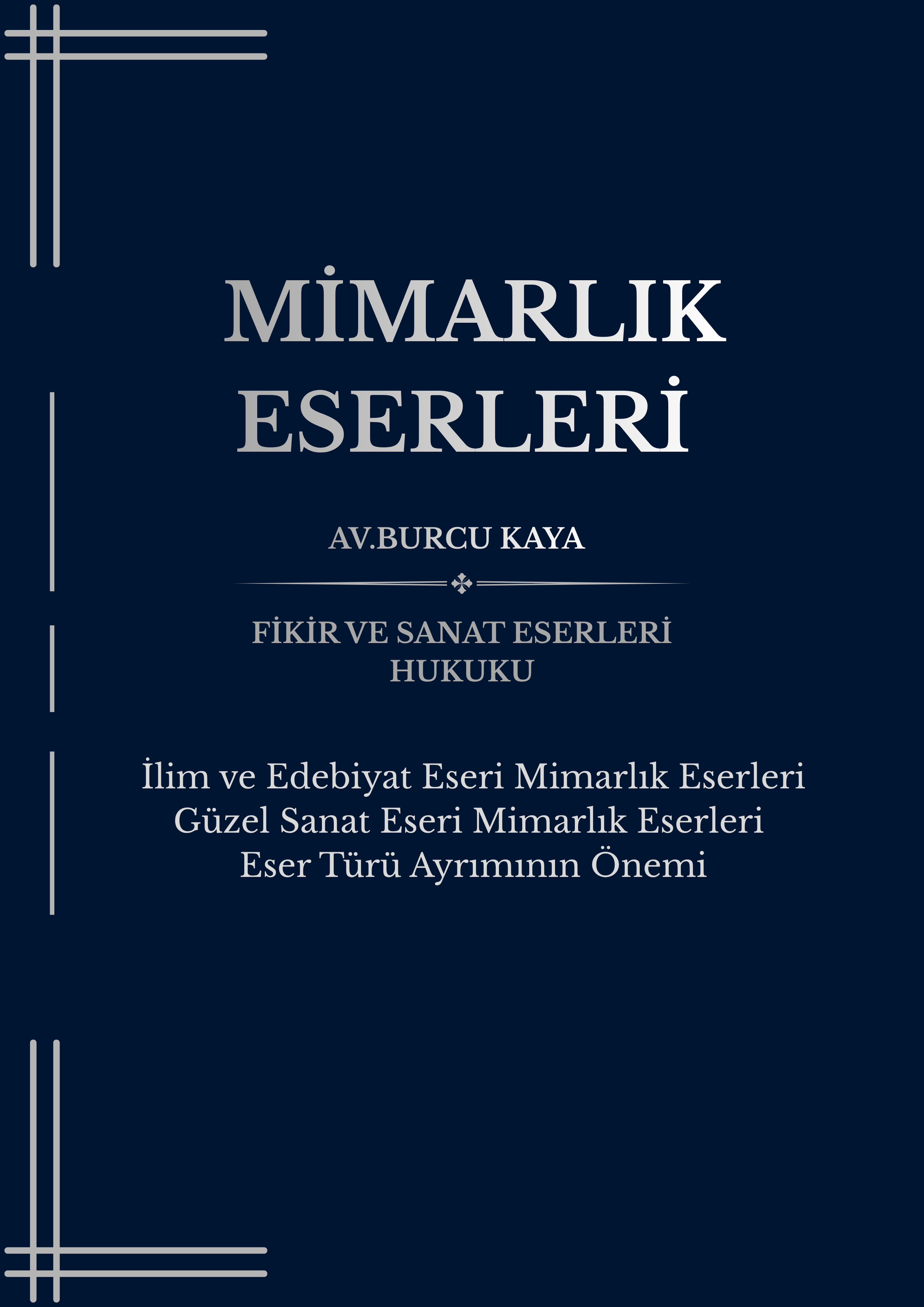 Mimarlık Eserleri I Akademik Yazı Serisi 02 