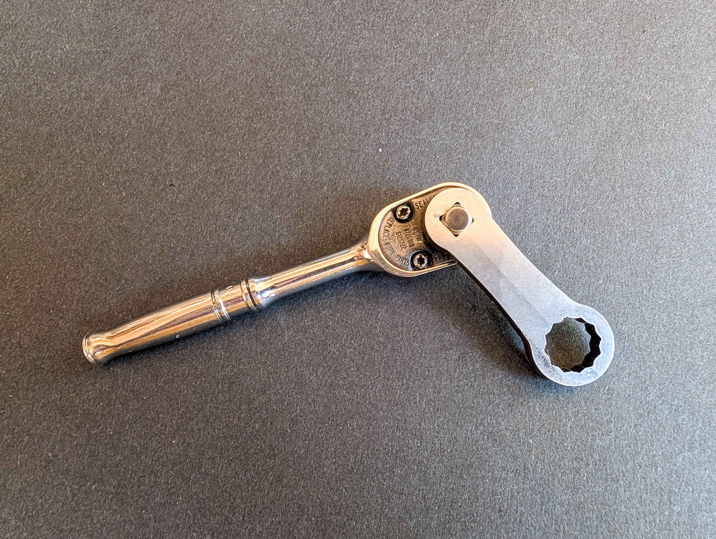 13 mm 1/4" drive 12-point low profile torque adaptor
