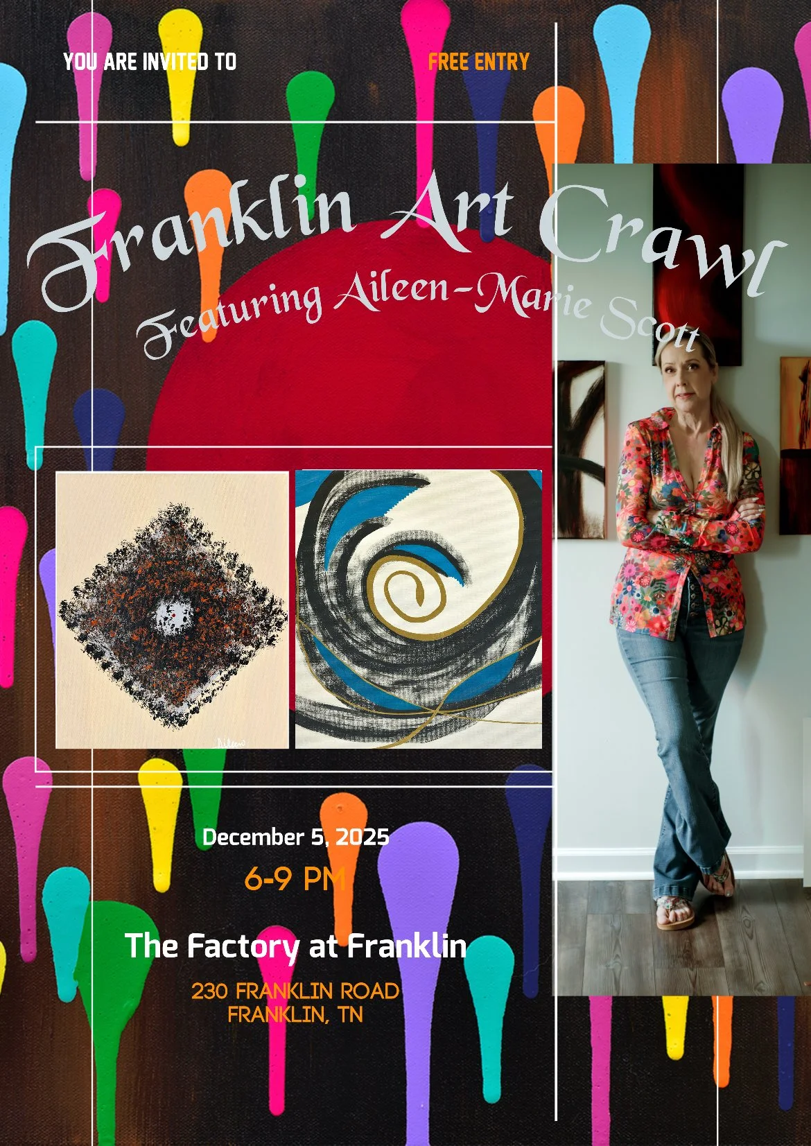 FRANKLIN ART CRAWL December 5, 2025</span>