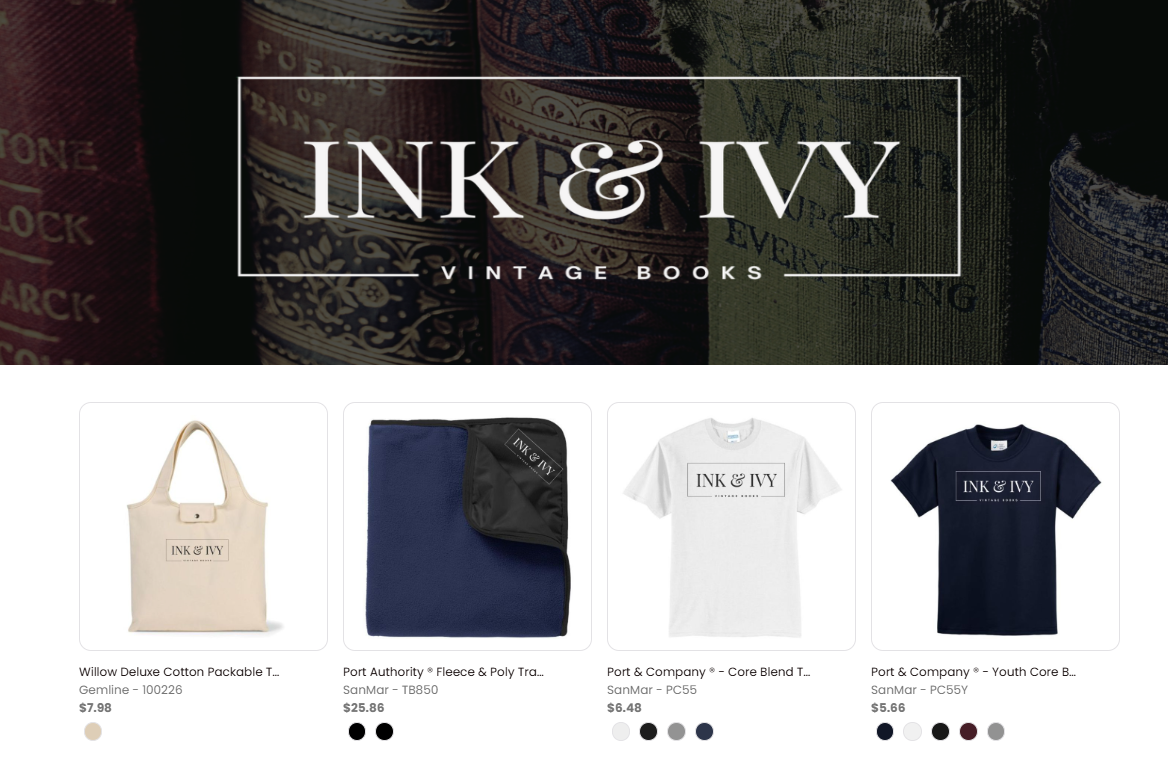 Fundraising online store - free for schools and teams