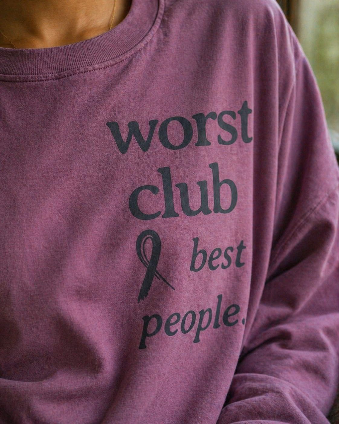 Worst Club - Best People T-shirt Long Sleeve