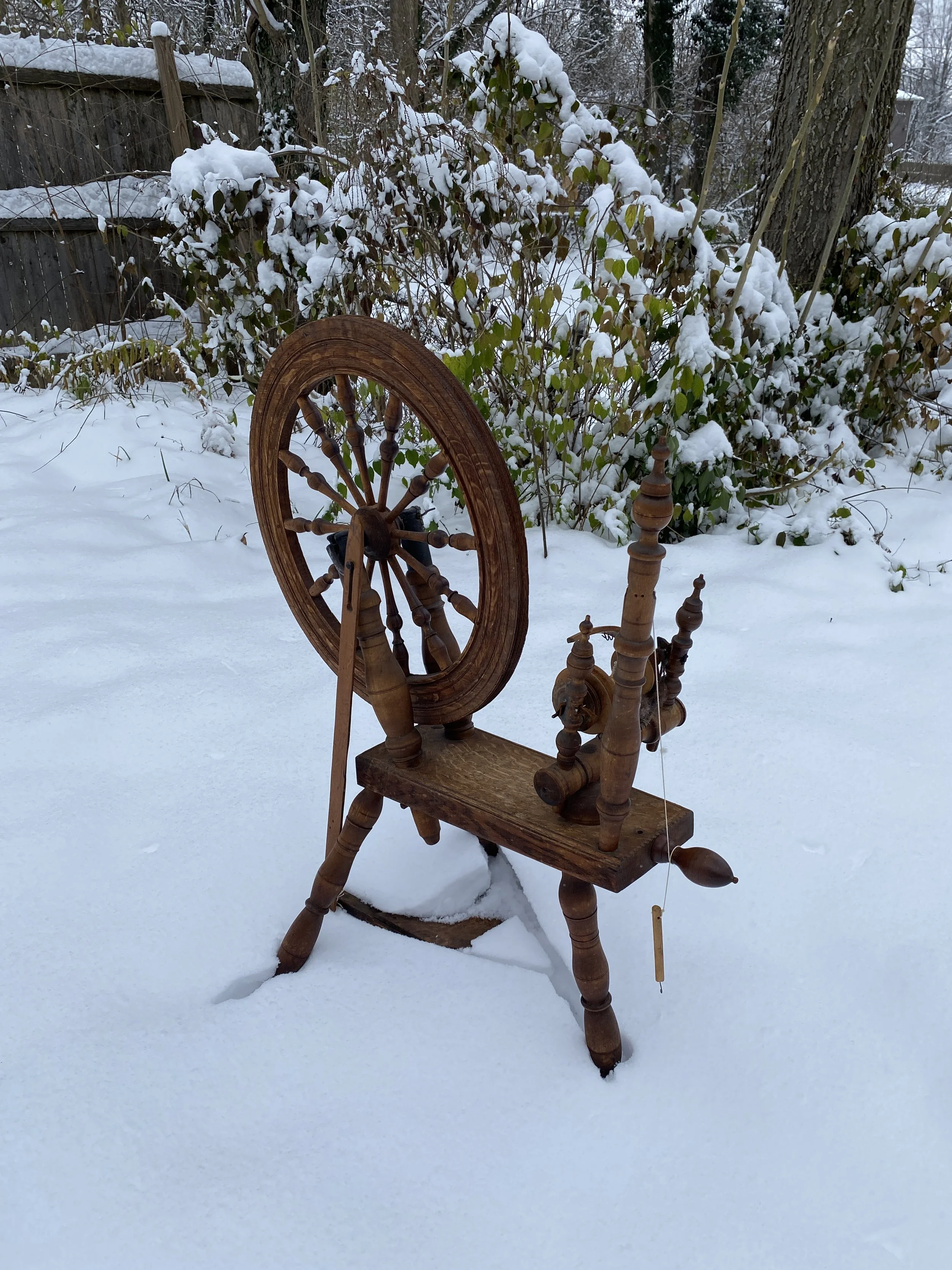 Antique Spinning Wheel