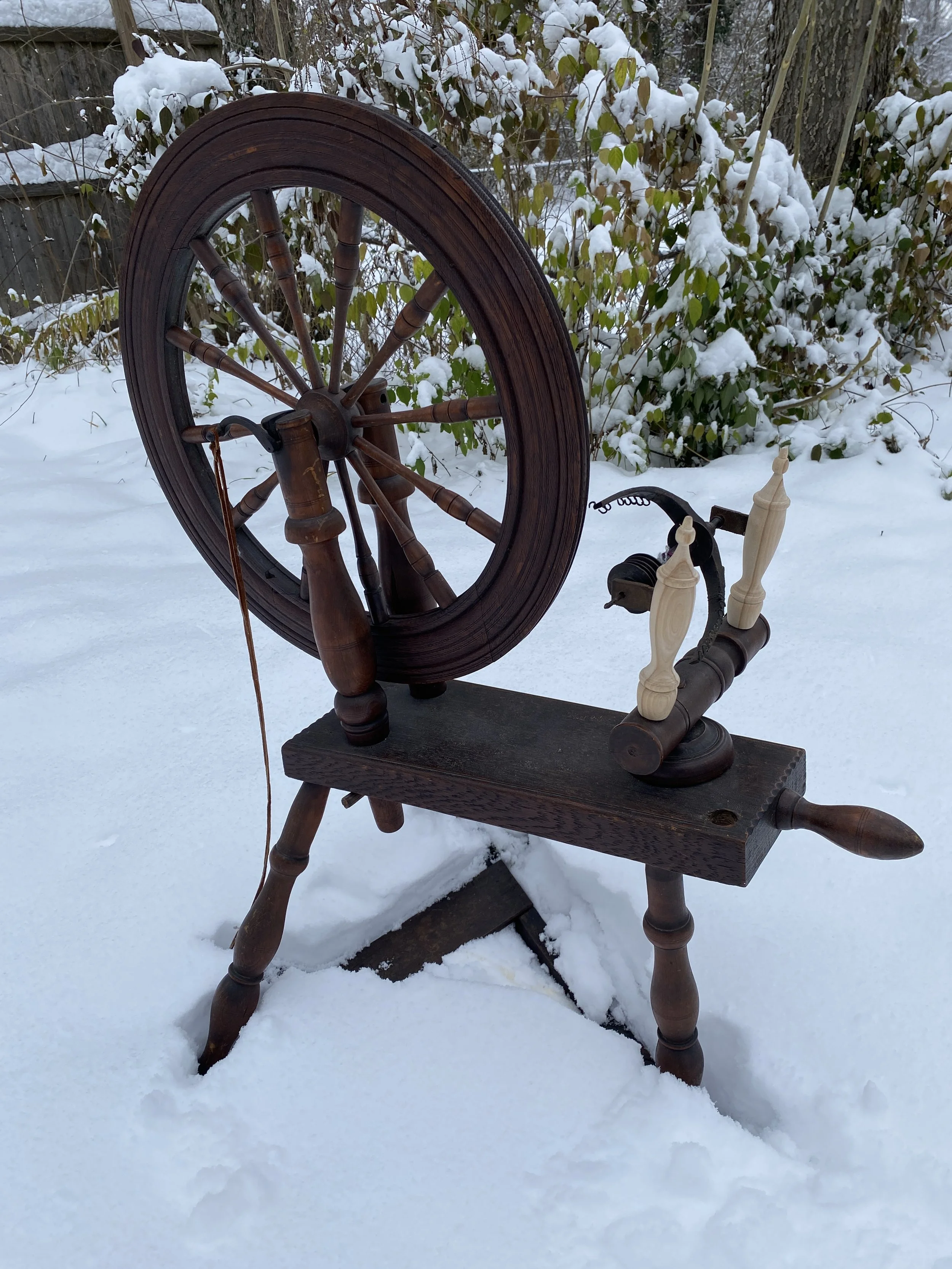Antique Spinning Wheel