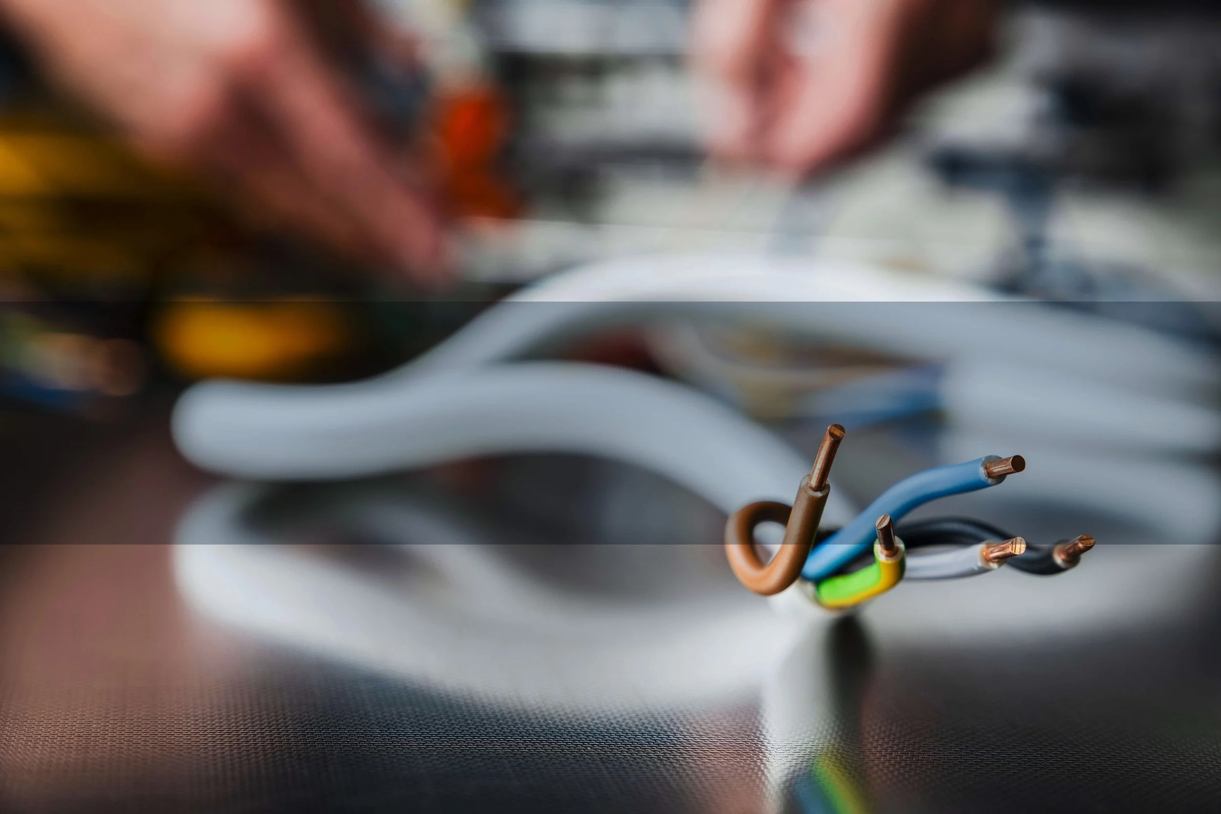 Gray Power solutions. Electrician Northern Rivers  electrical wires image