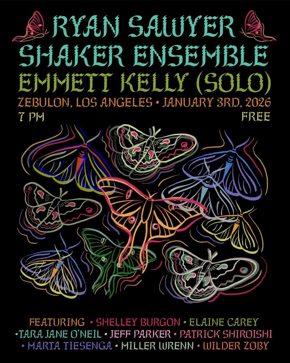 Ryan Sawyer Shaker Ensemble