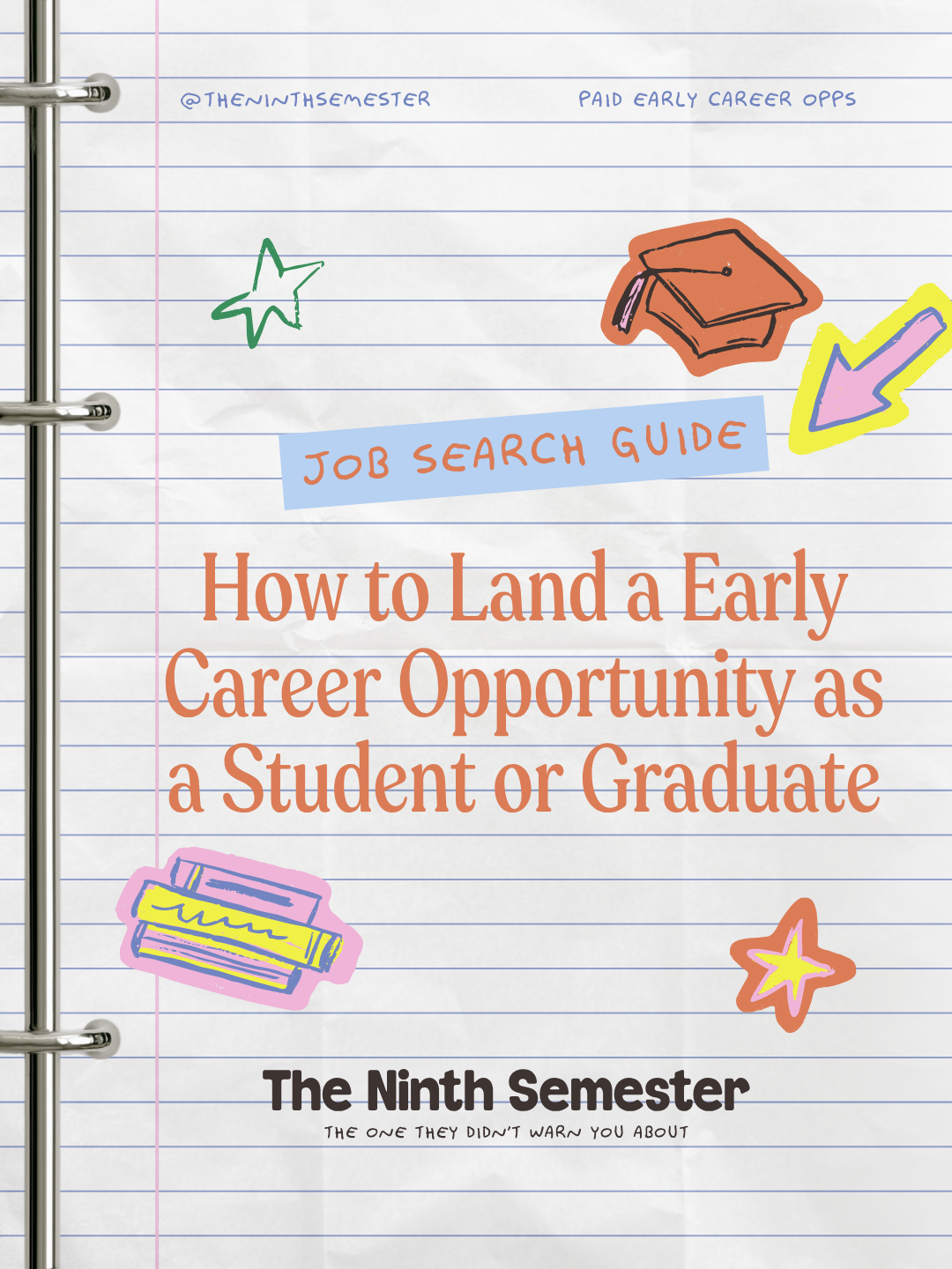 How to Land an Early Career Opportunity - A step-by-step actionable guide for students and graduates
