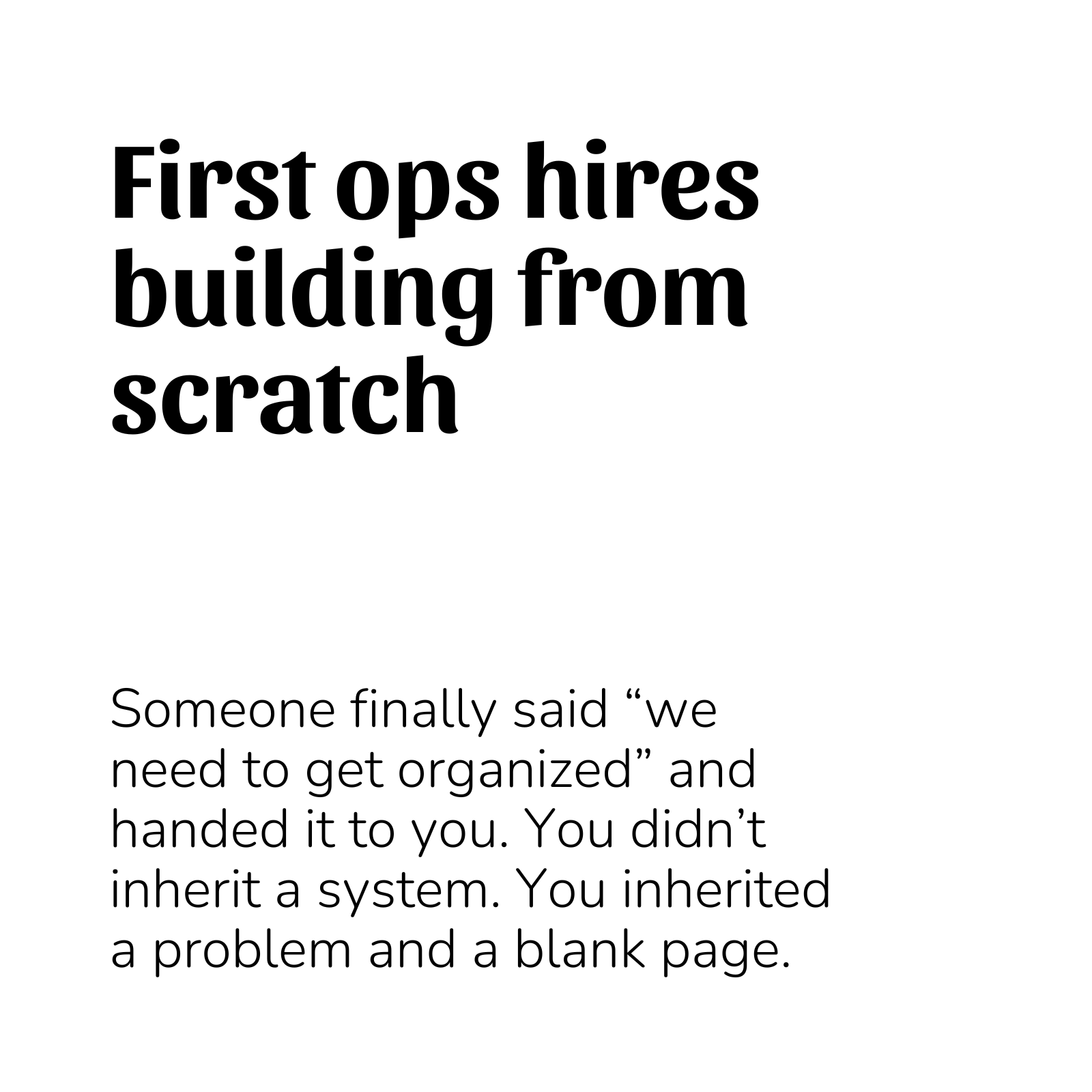 Four cards describing who Werkly is built for