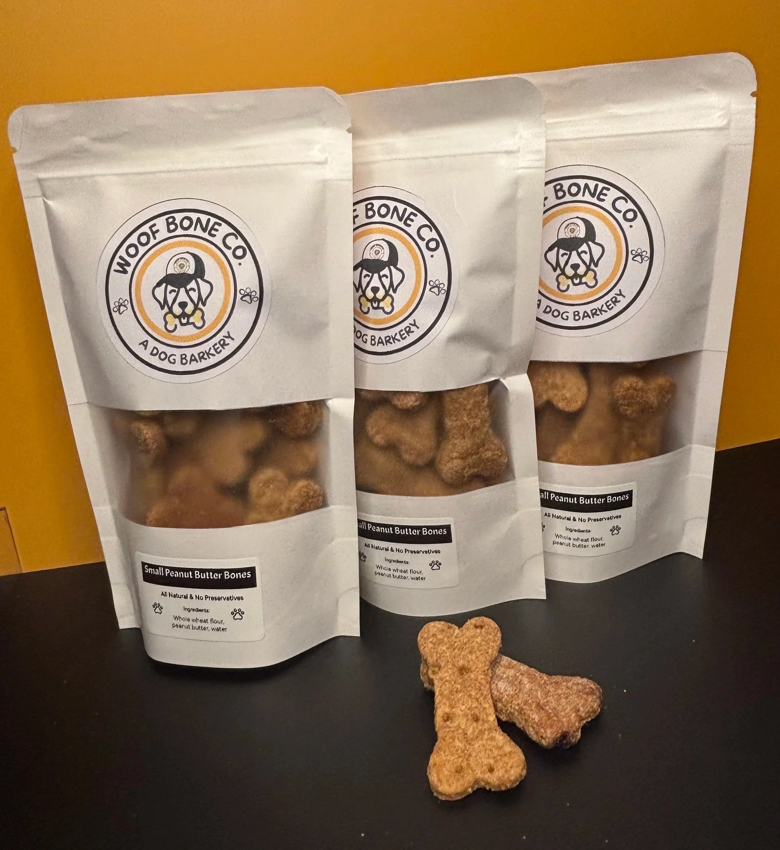 Small Peanut Butter Bones