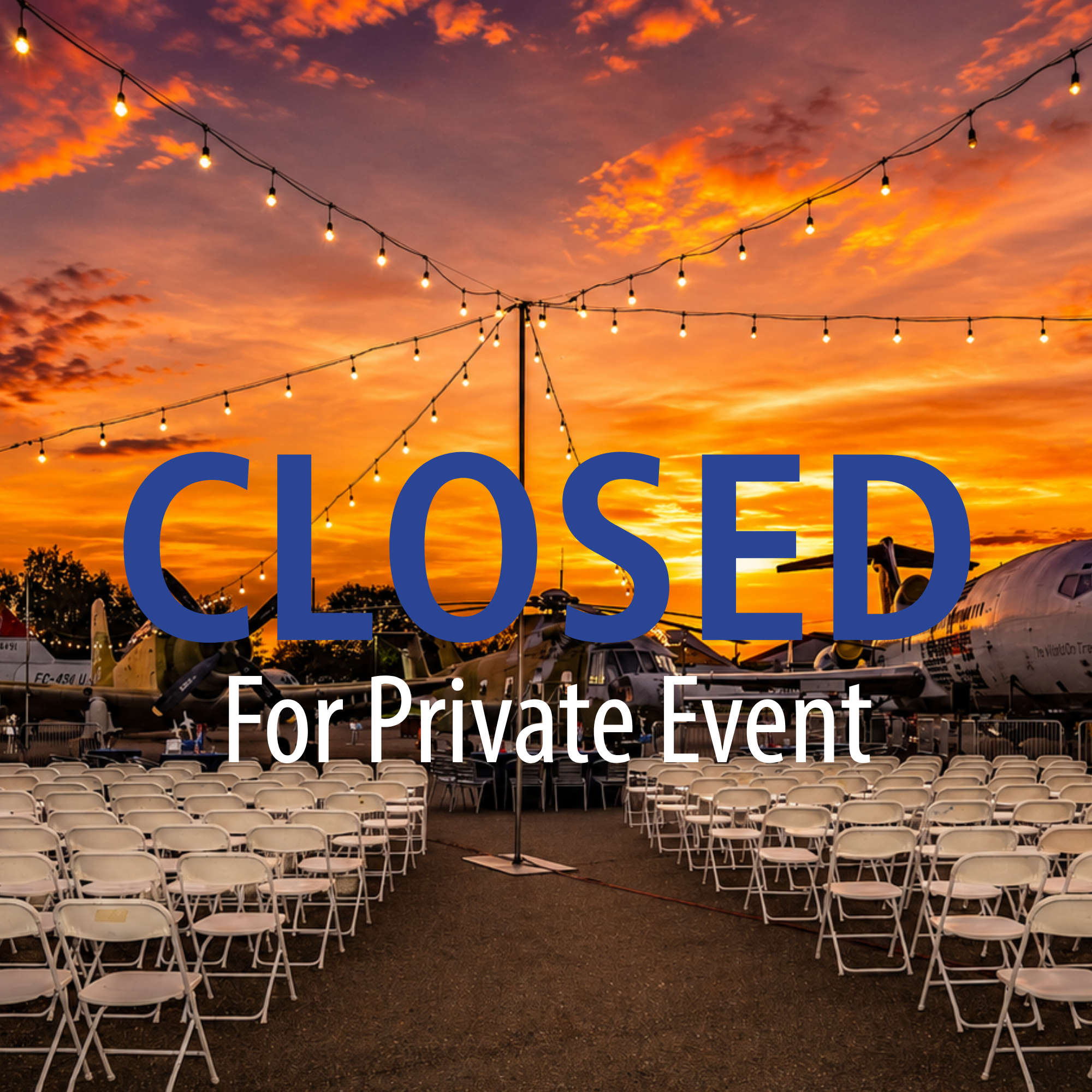 Museum Closed for Private Event