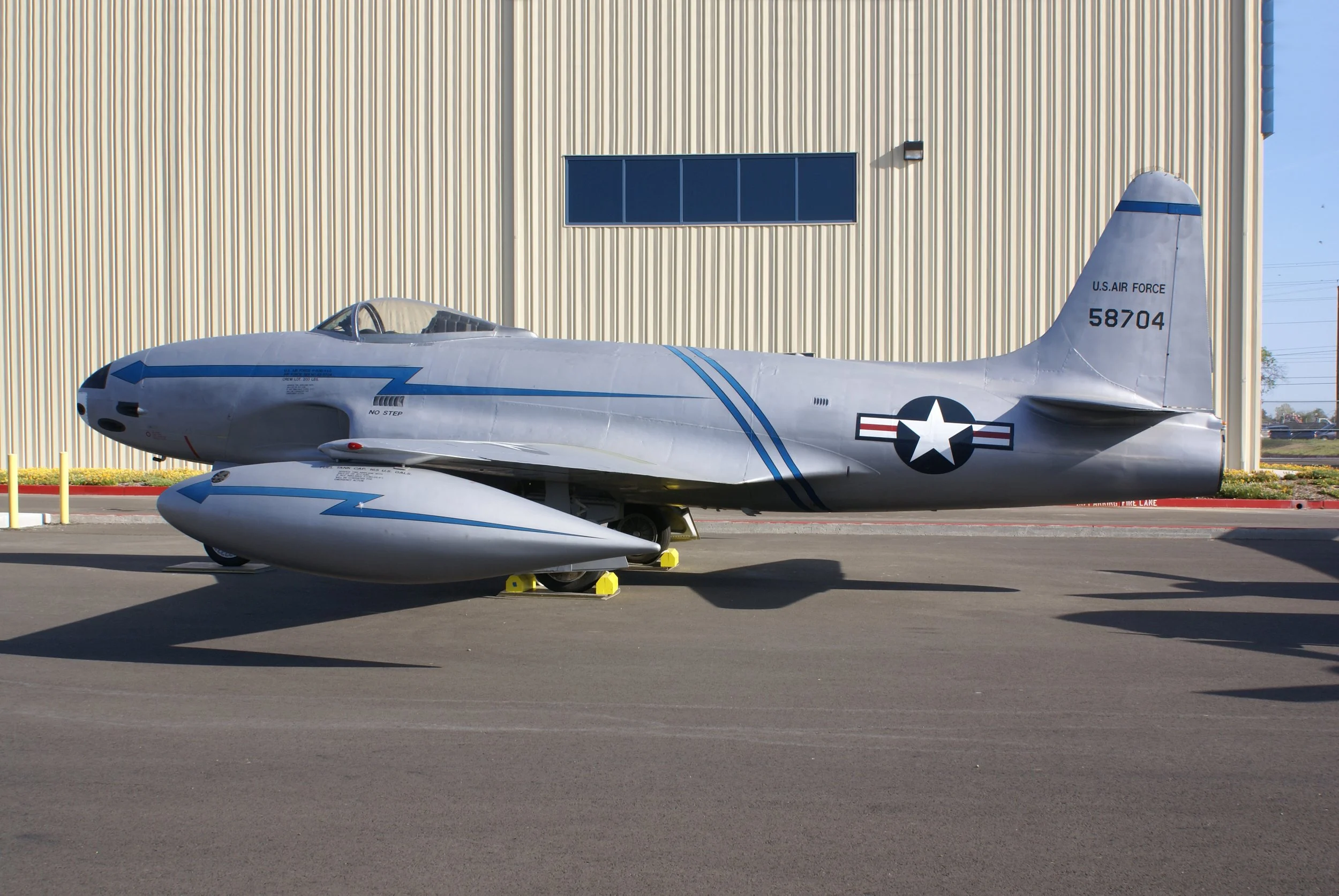 LOCKHEED F-80B ‘SHOOTING STAR’ — Aerospace Museum
