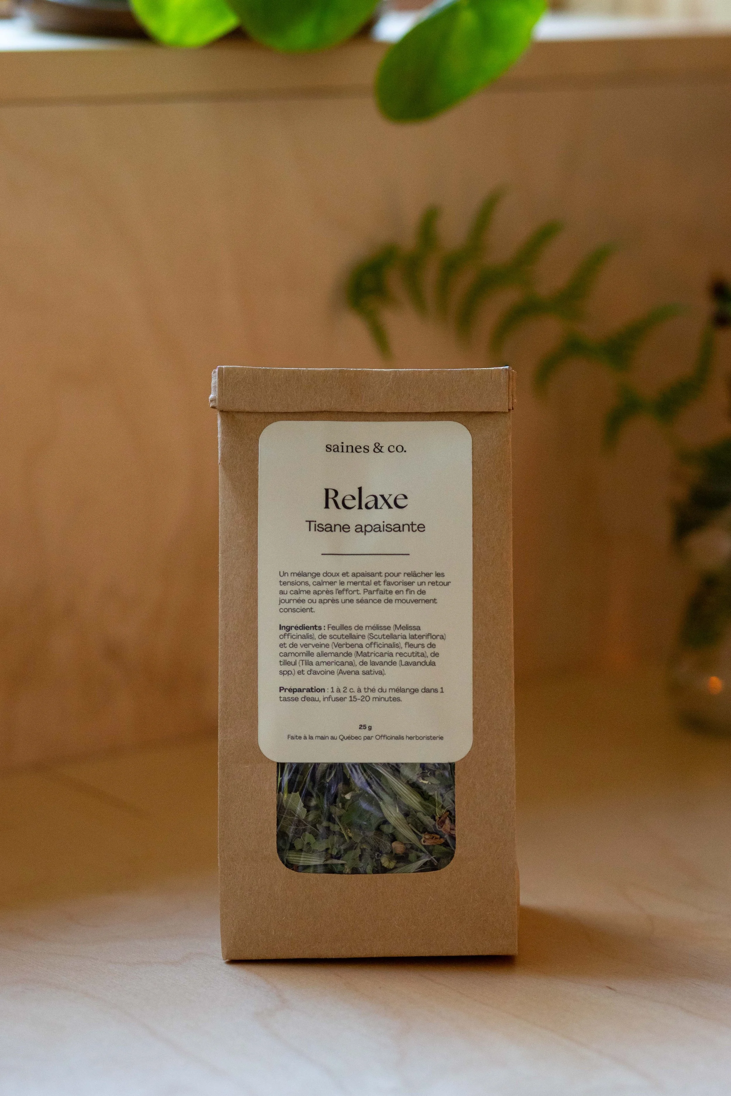 Relaxe - Tisane apaisante