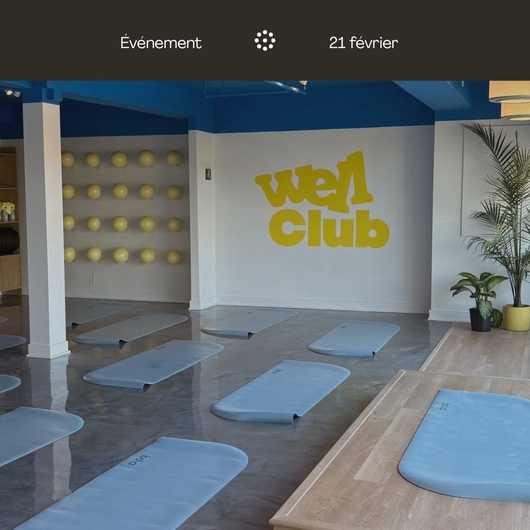 BE WELL - Pilates, sauna et surprises!