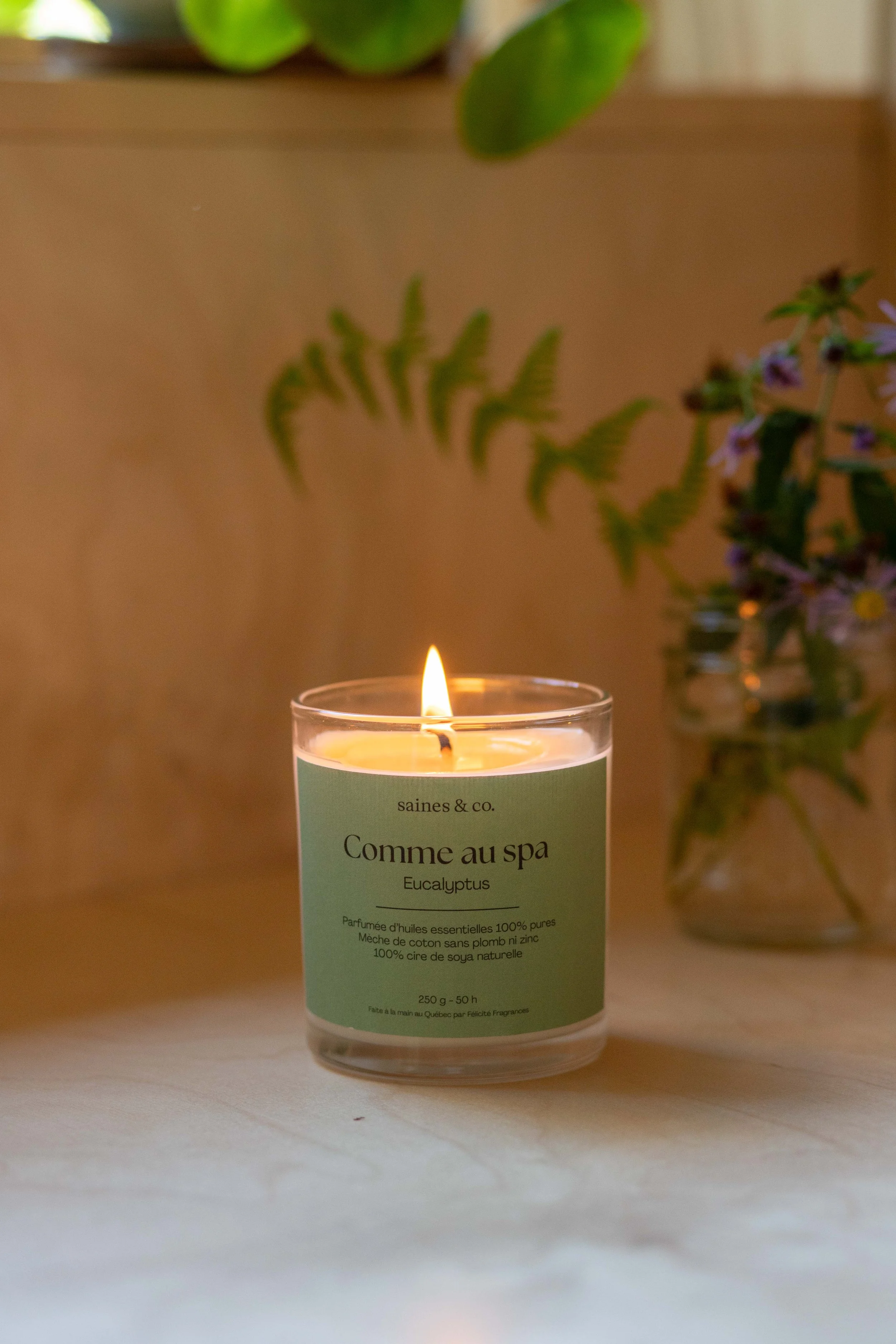 Comme au spa - Chandelle à l’eucalyptus