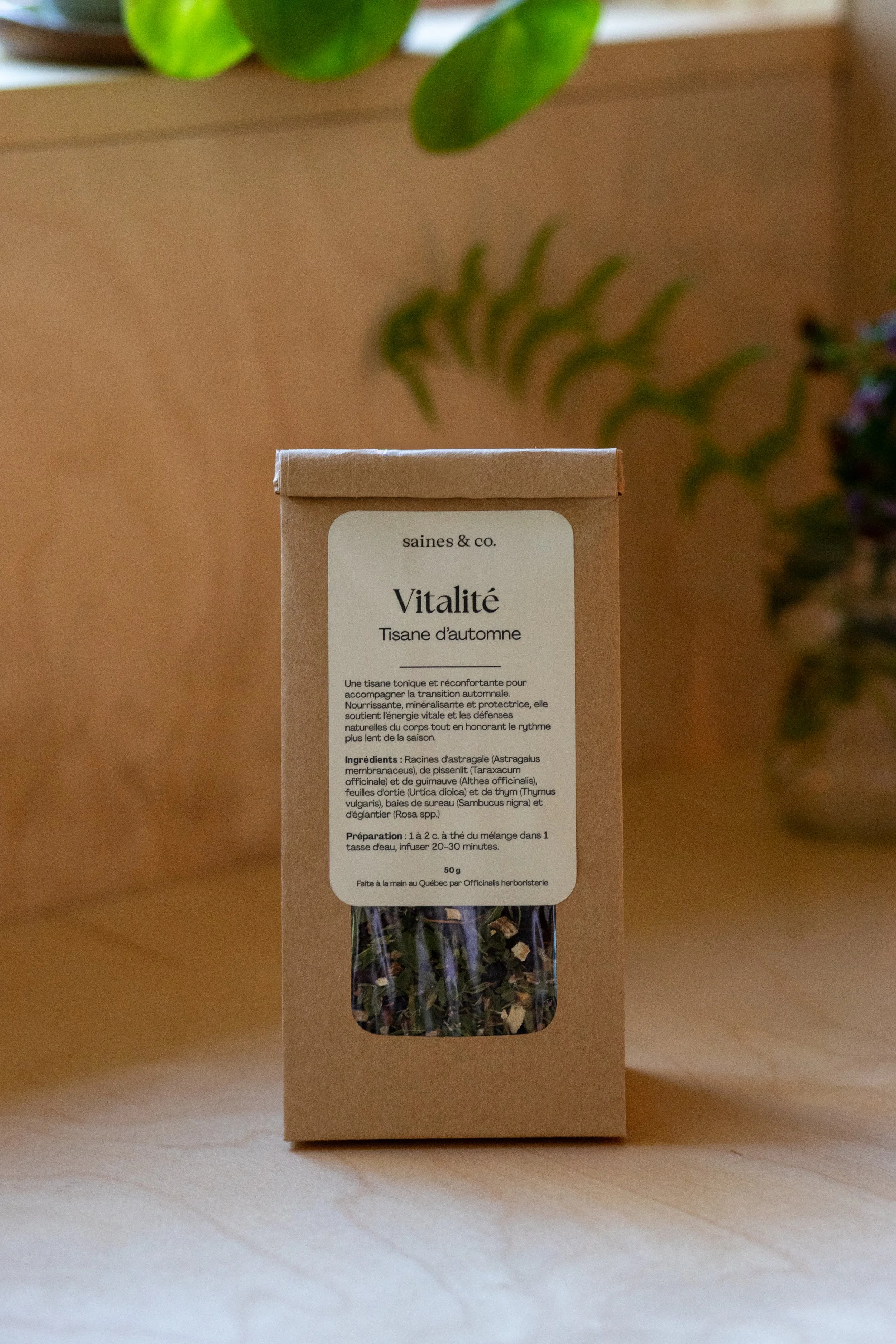 Vitalité - Tisane d’automne