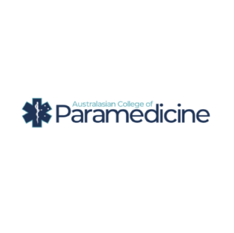 Logo of Australasian College of Paramedicine with a medical star symbol.