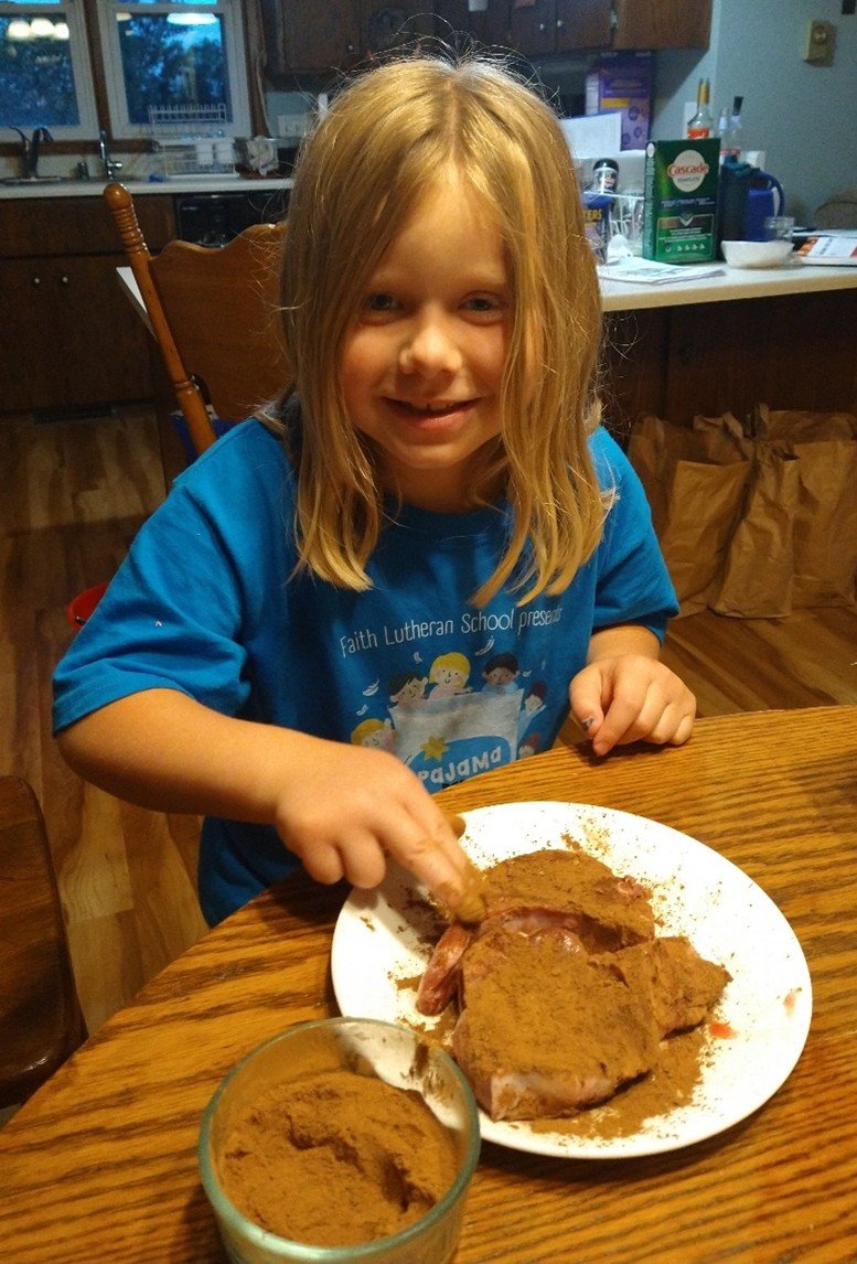 Effortless Cocoa Lamb Chops