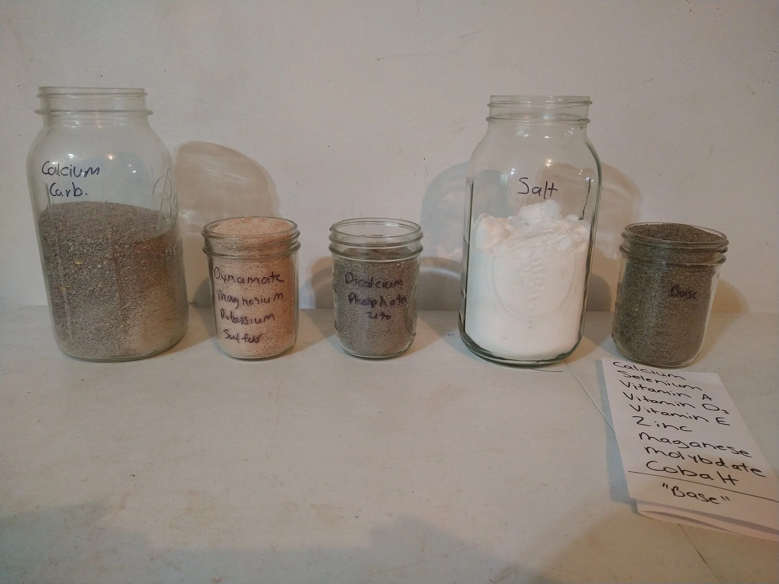 Specialized Sheep Mineral Mix