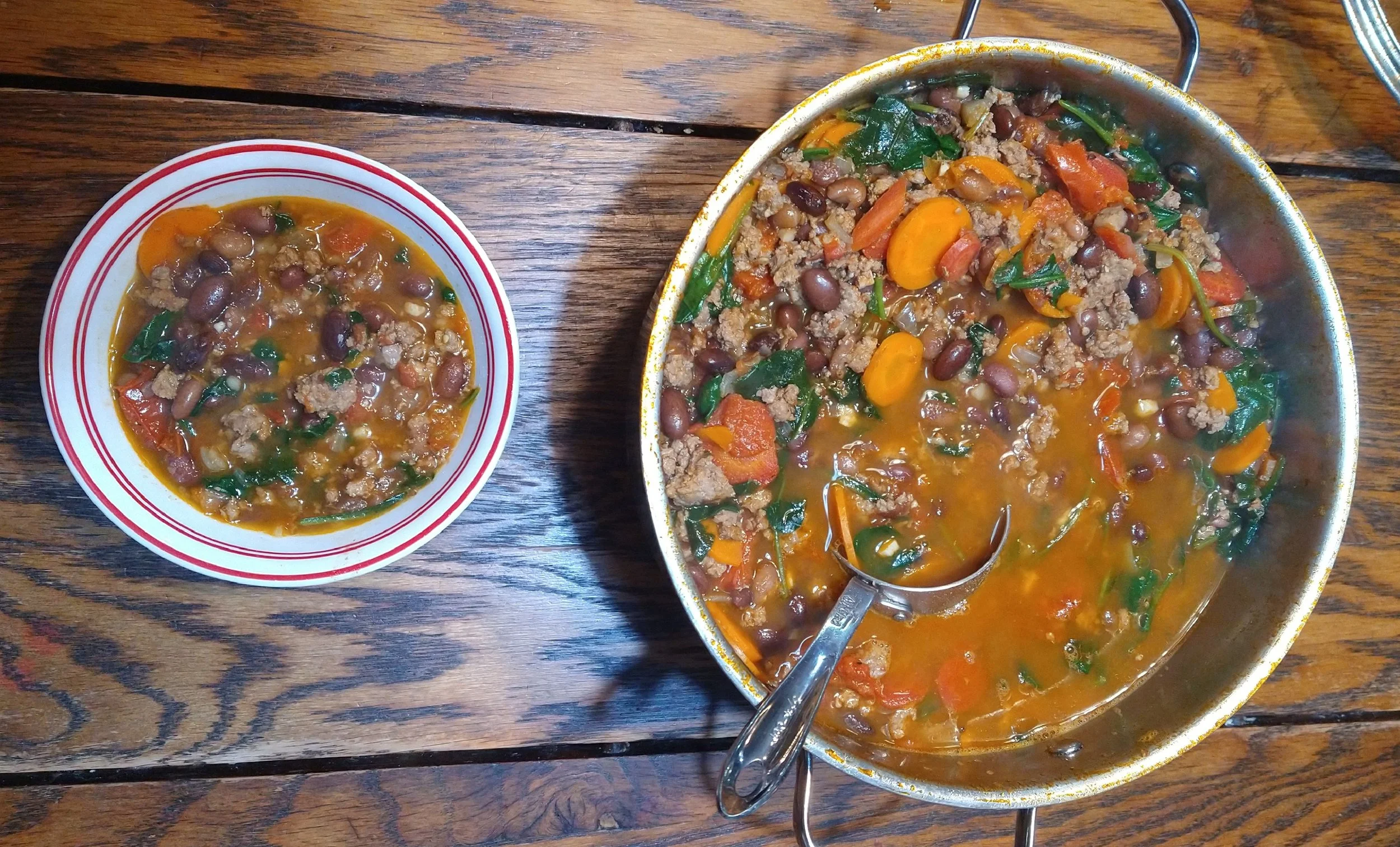 Ground Texel Lamb soup