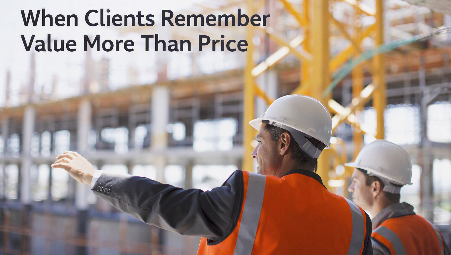 Why Clients Remember Value More Than Price