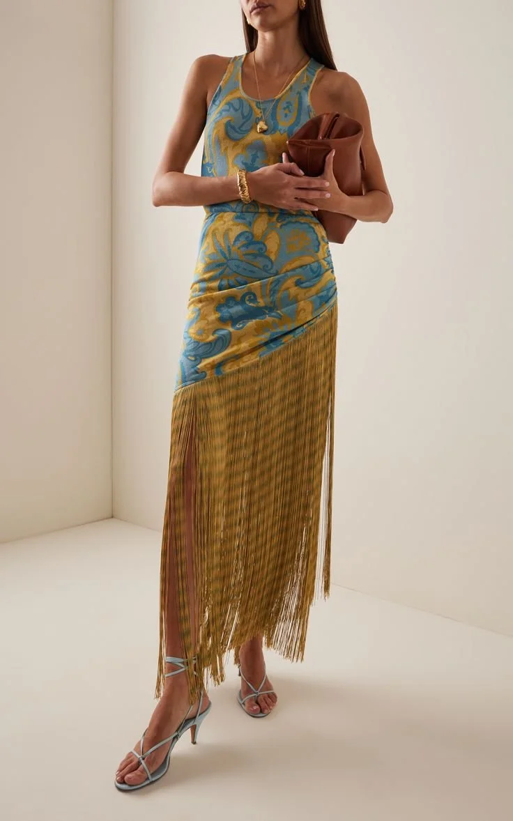 Fringed Metallic Knit Maxi Skirt By Etro _ Moda Operandi.jpeg