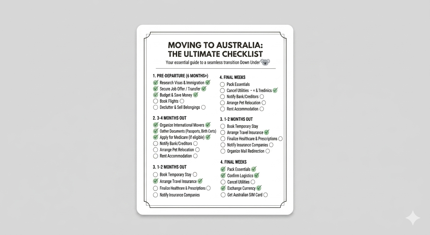 Full Relocation Guide and Checklist