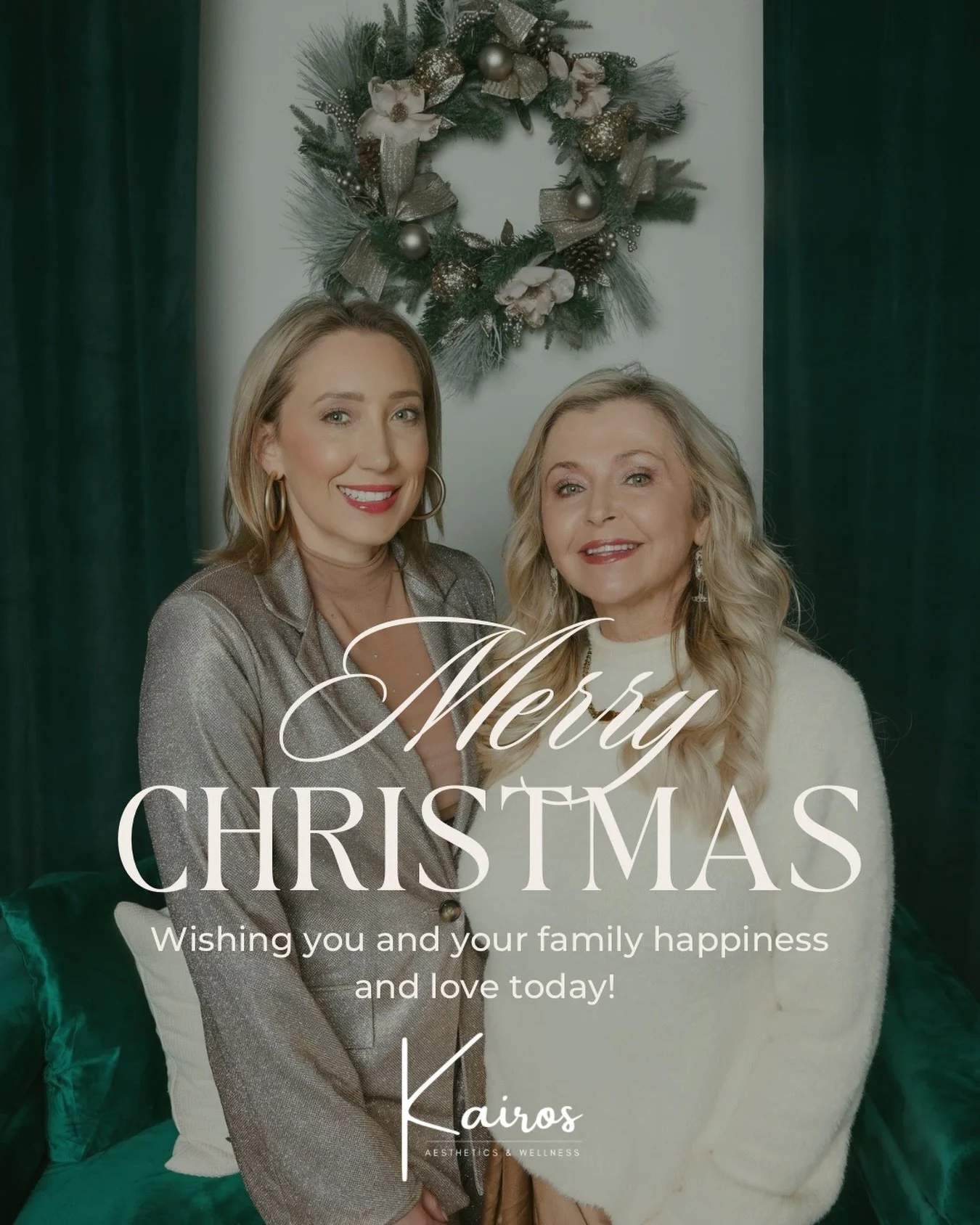 🎄✨ Merry Christmas from Kairos Aesthetics ✨🎄

This season, our hearts are full of gratitude. Thank you to our incredible patients, friends, and community for trusting us, supporting us, and growing with us throughout the year, especially during thi