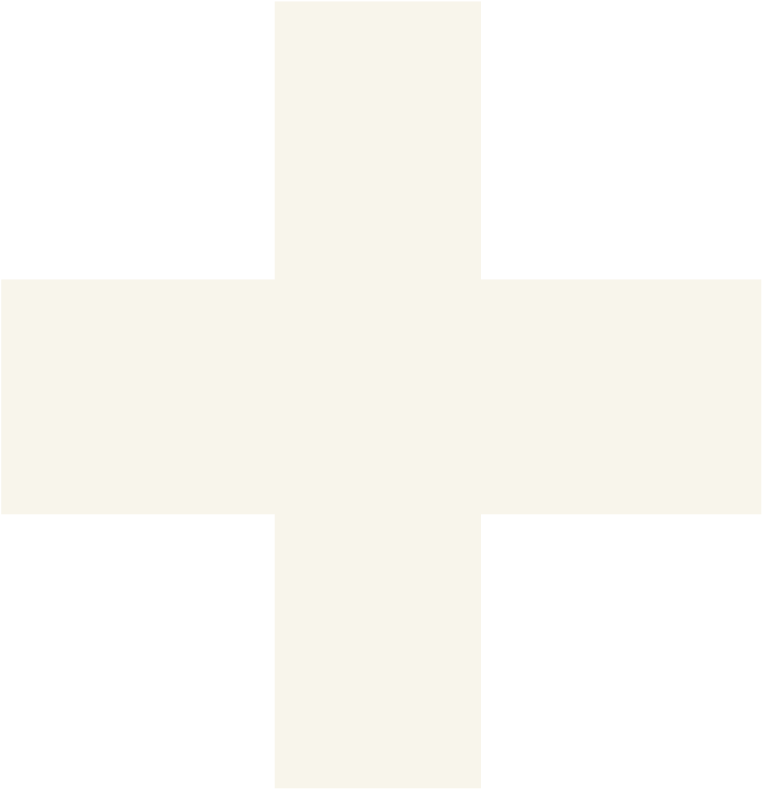 Simplistic design of a black and white cross